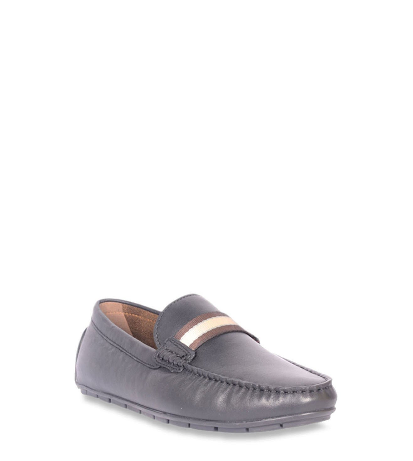 steve madden black slip on shoes