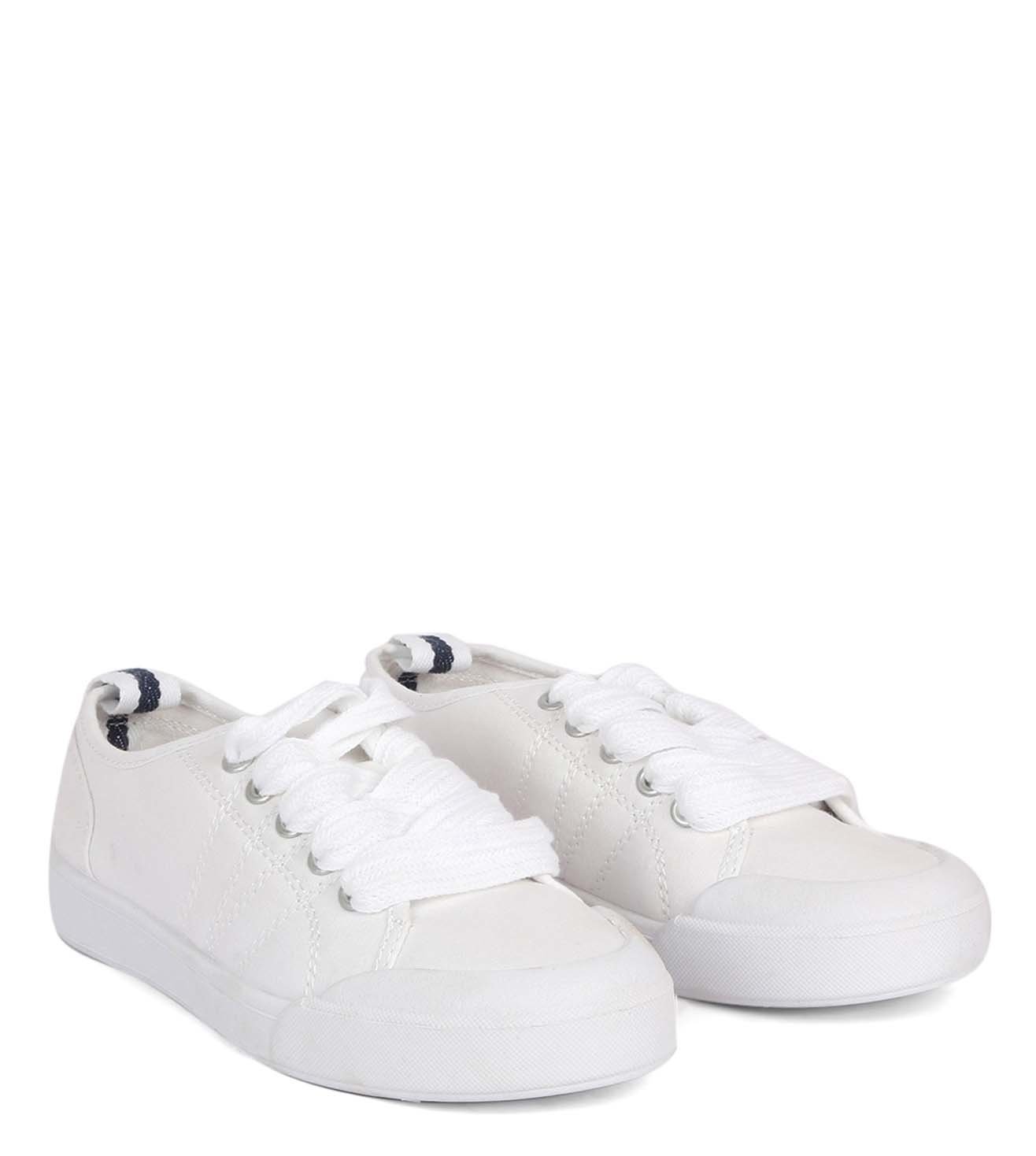 madden girl sneakers white