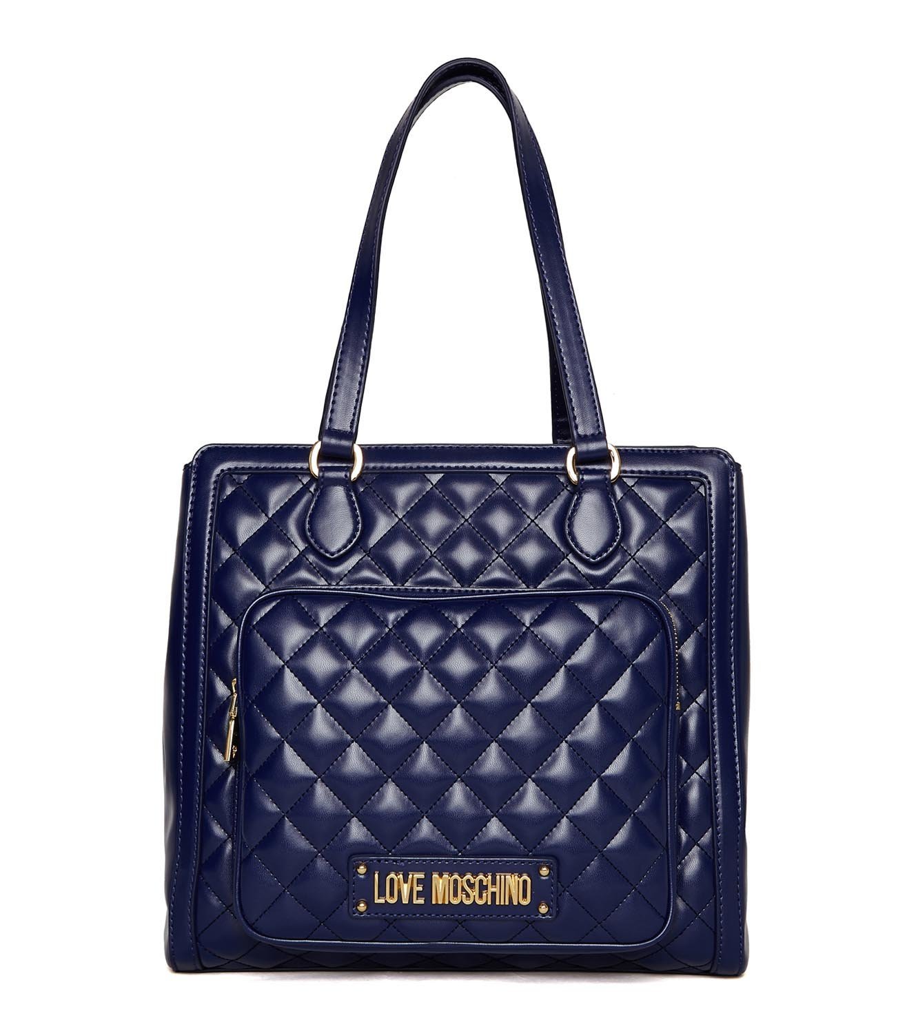 love moschino blue handbag