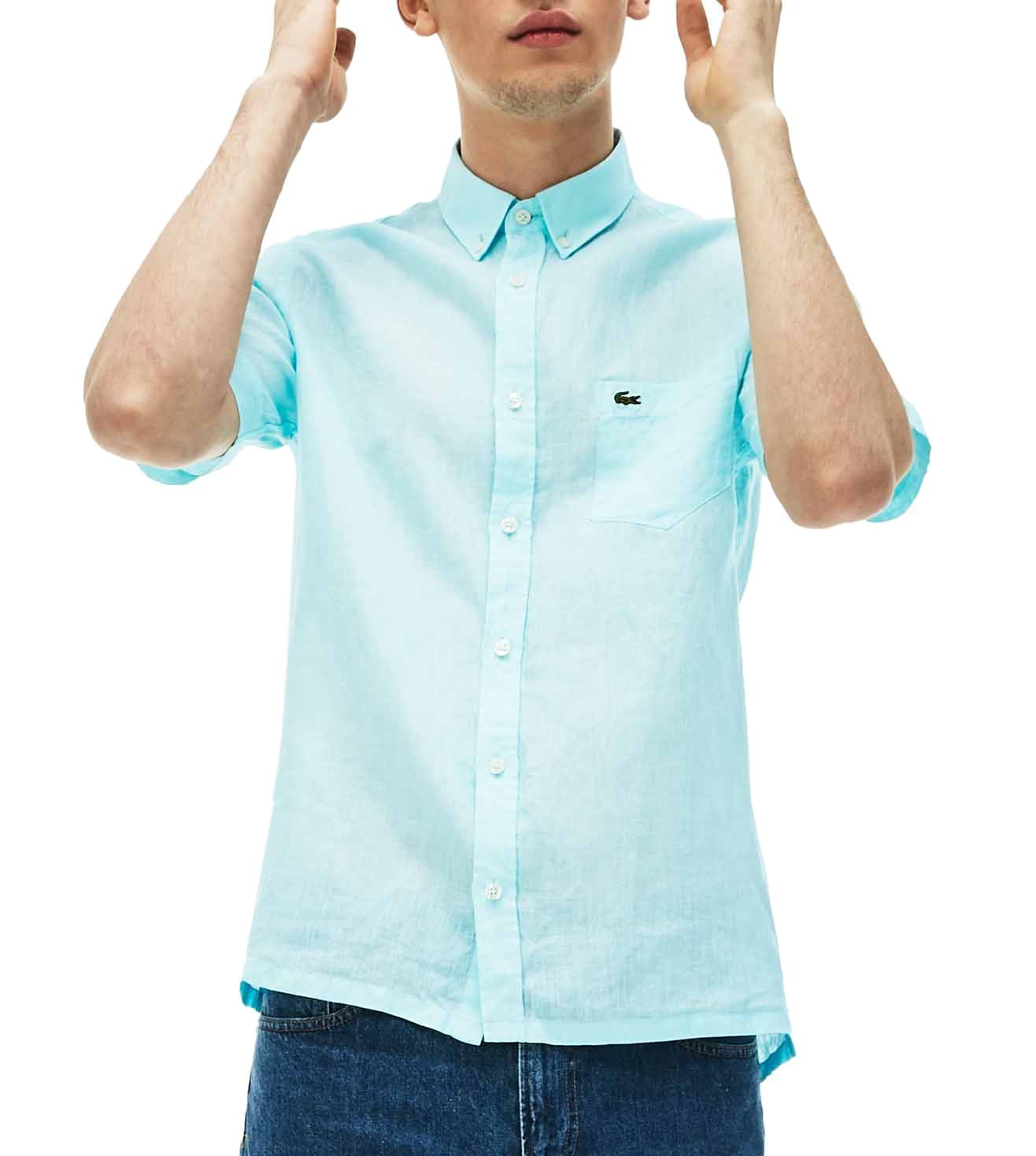 lacoste linen shirts