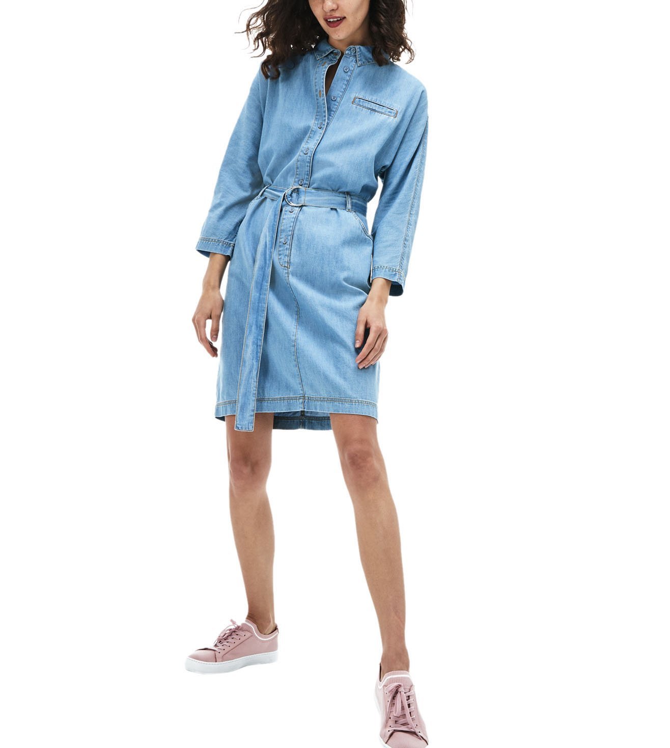 lacoste denim dress