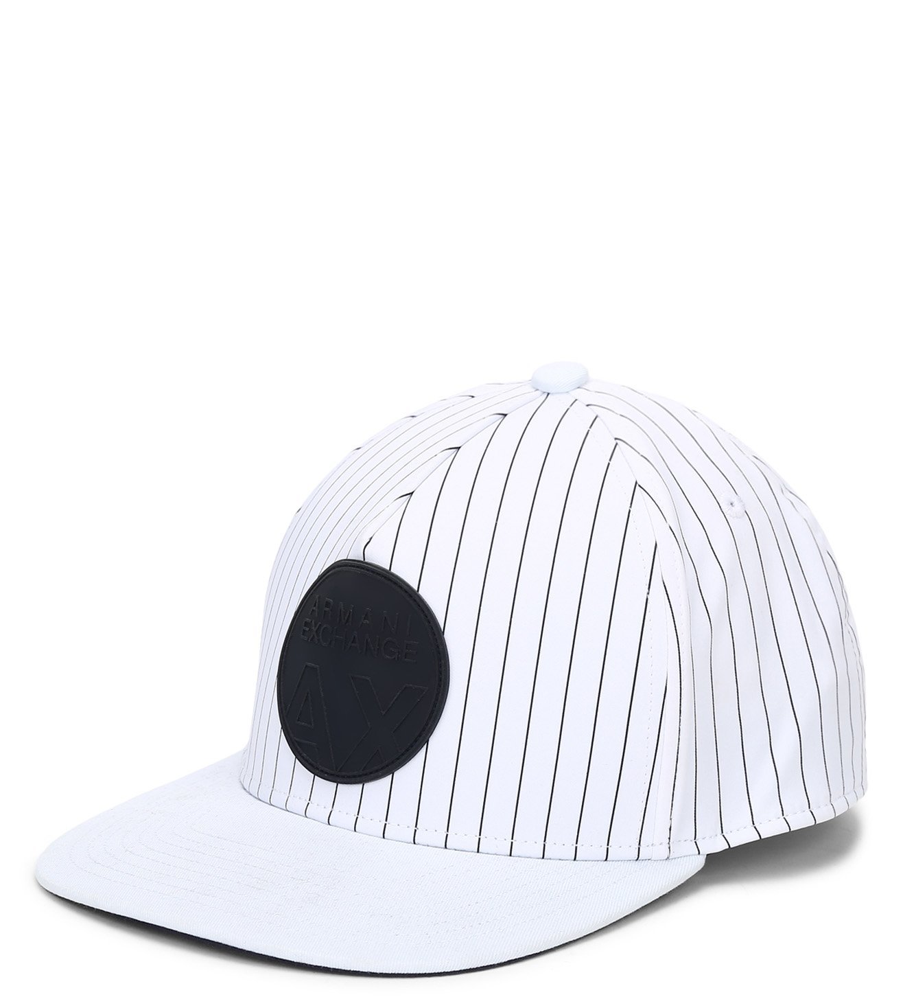 armani exchange white cap