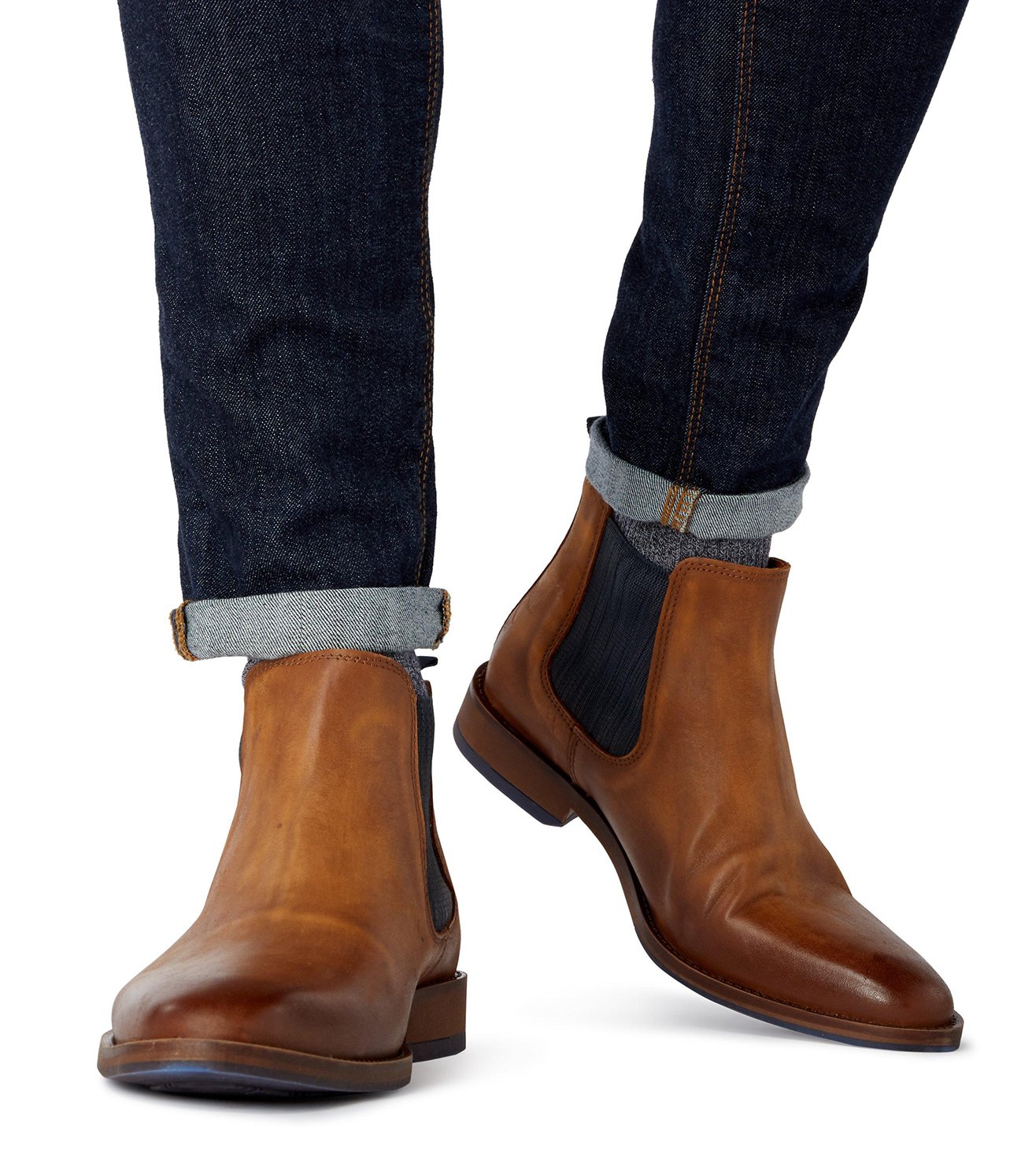 dune chelsea boots tan