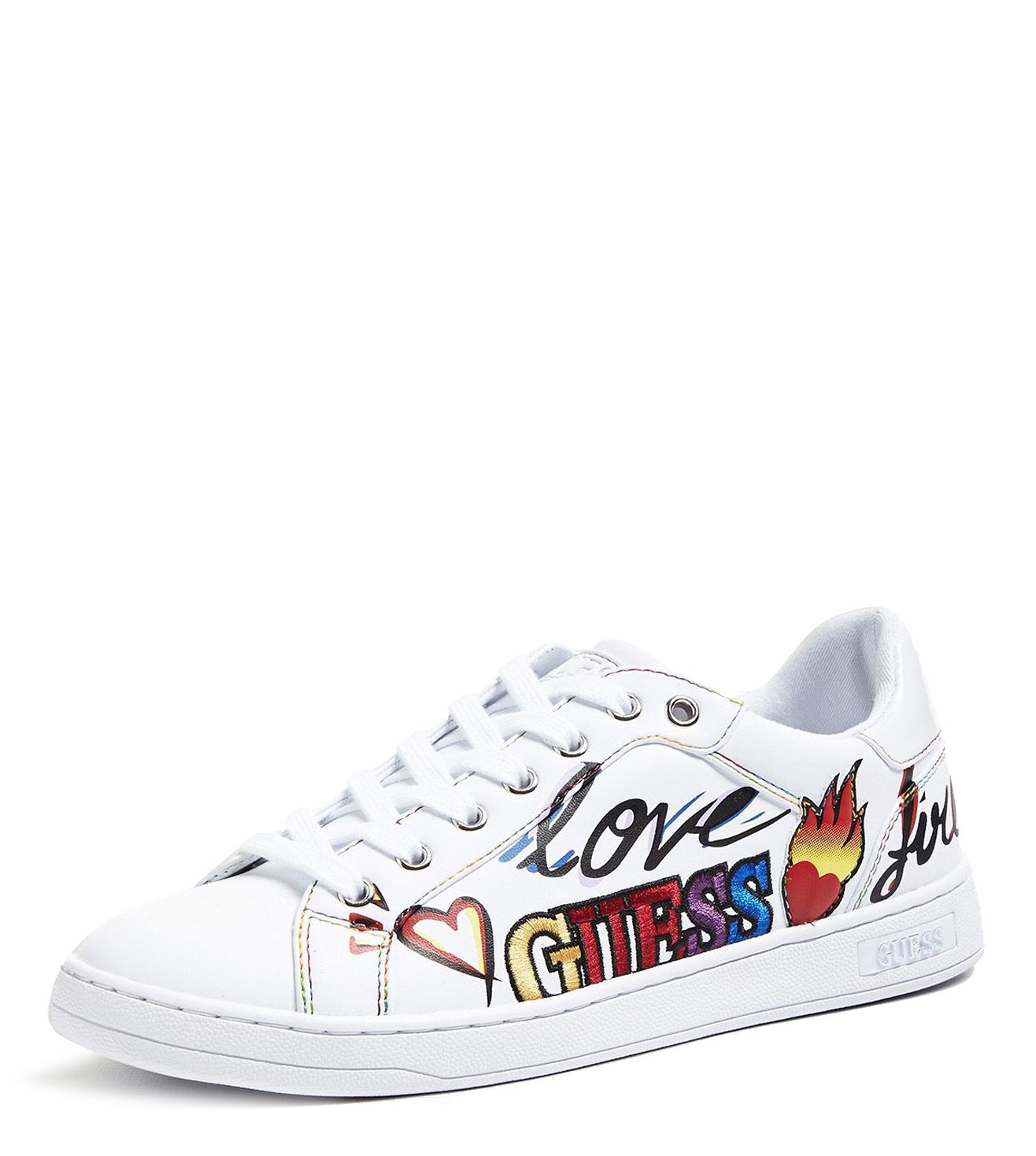 guess sneakers white