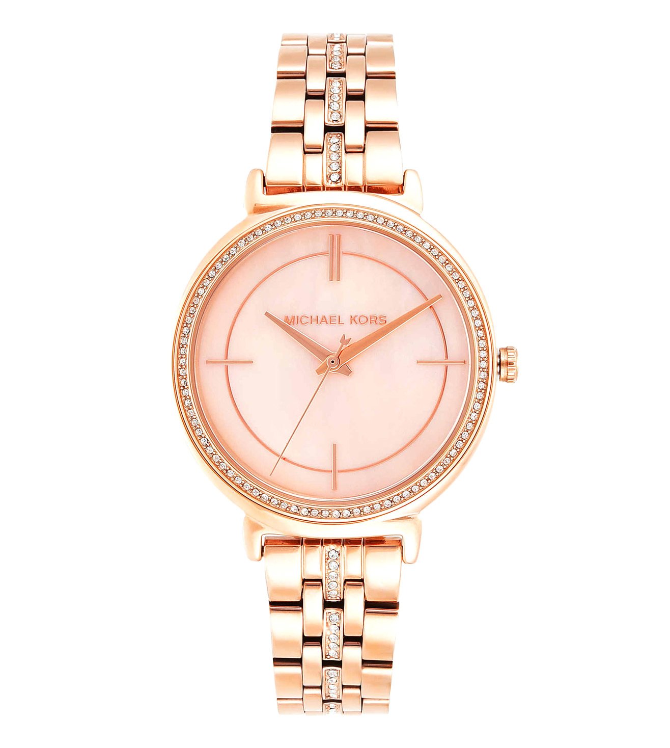 michael kors cinthia rose gold watch