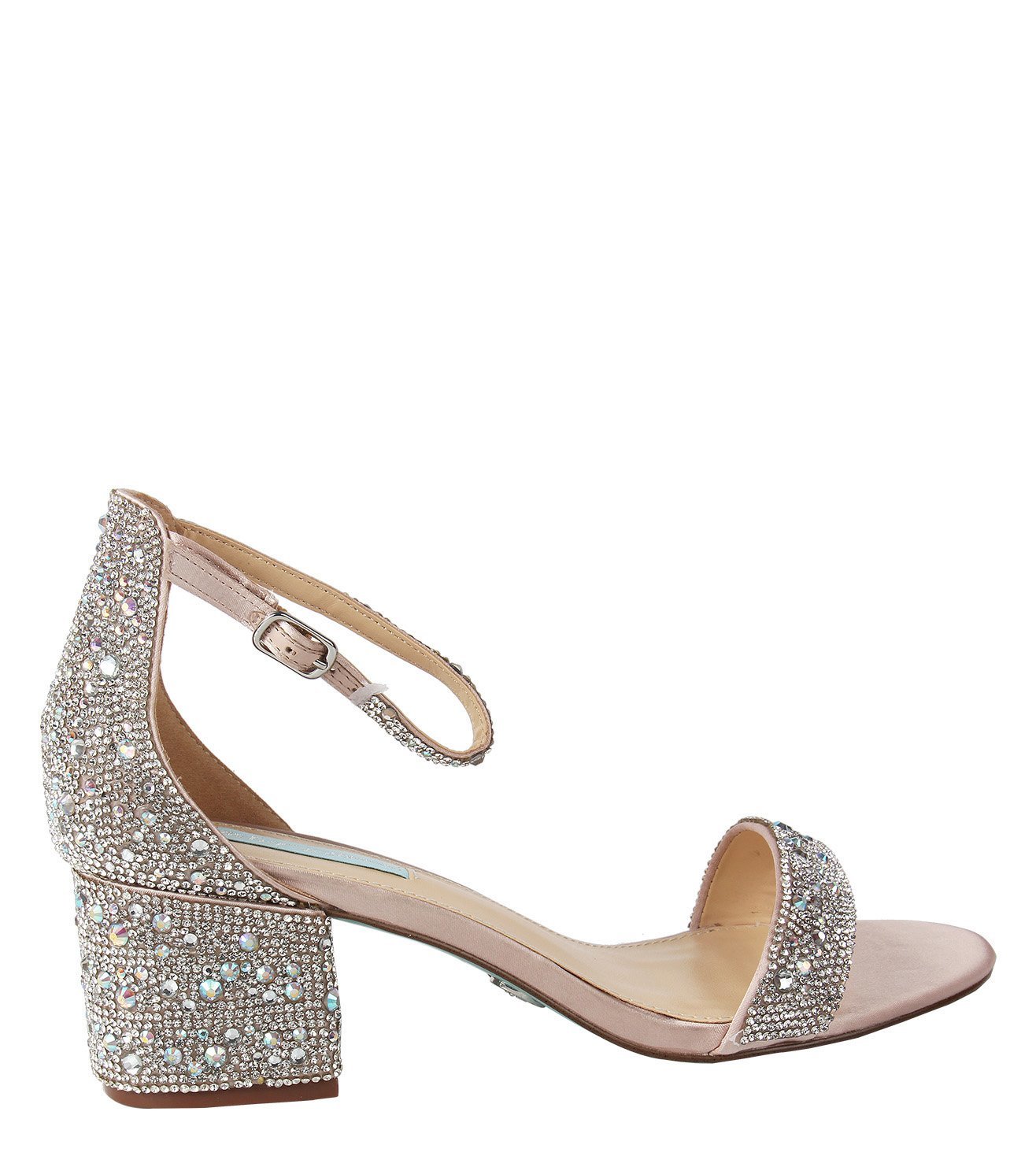 betsey johnson silver heels