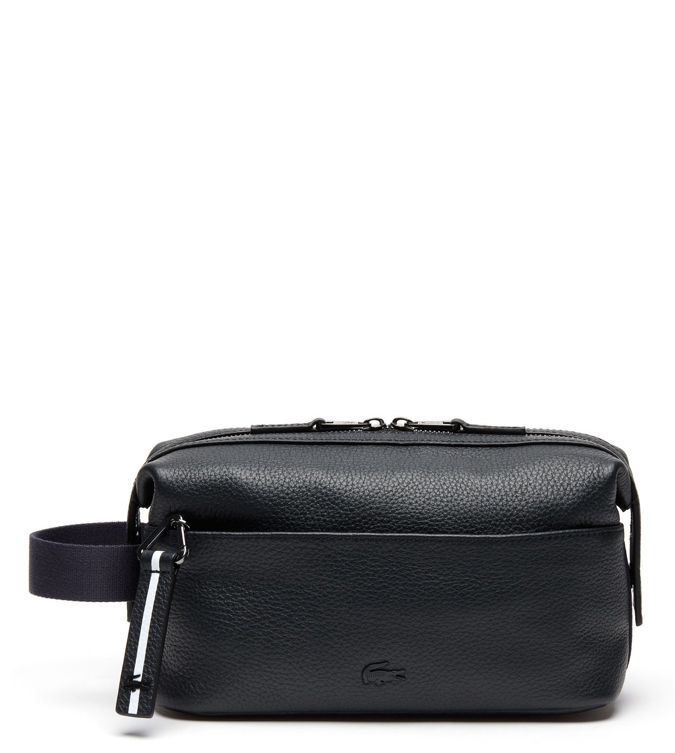 lacoste leather side bag