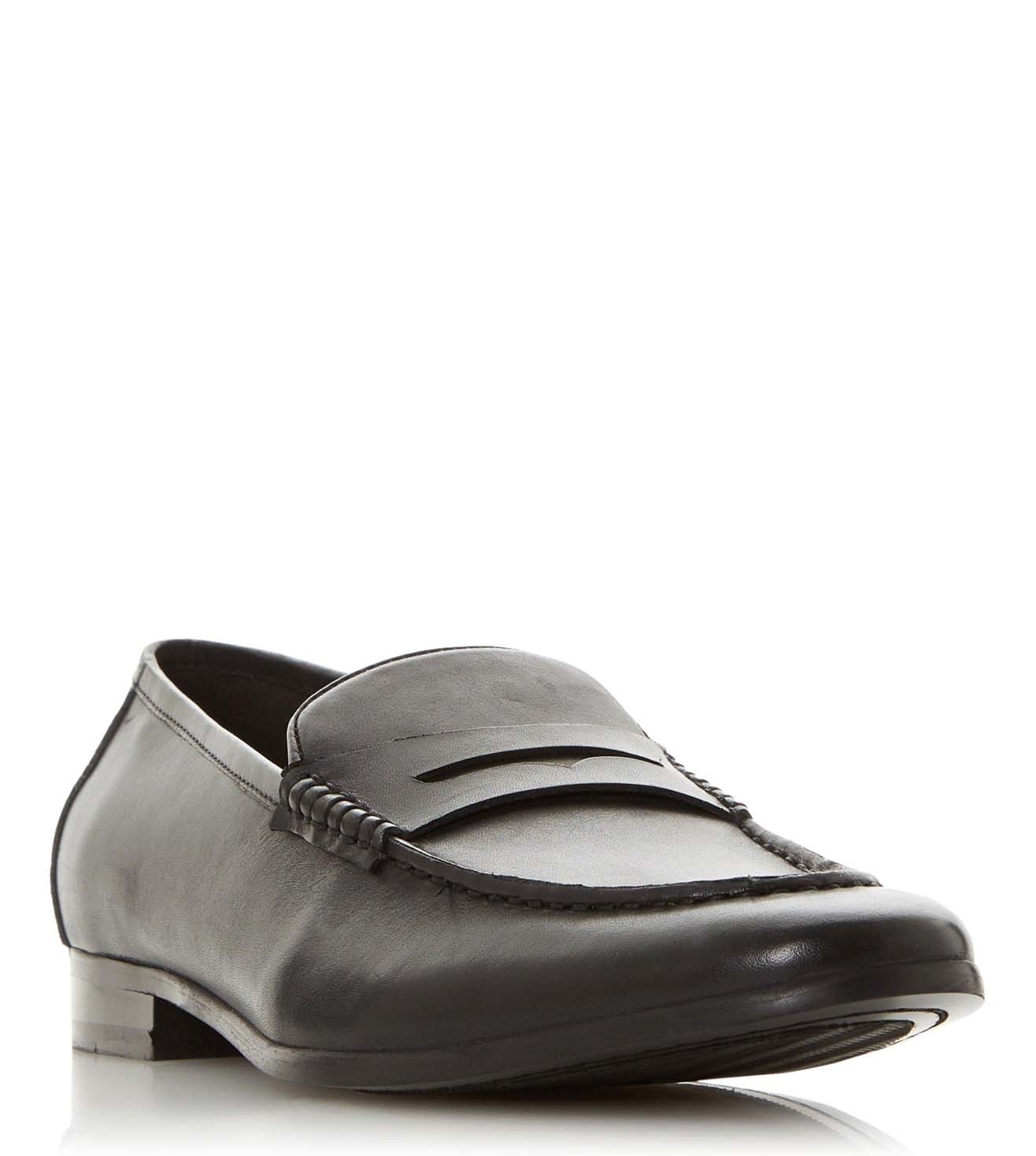dune black loafers