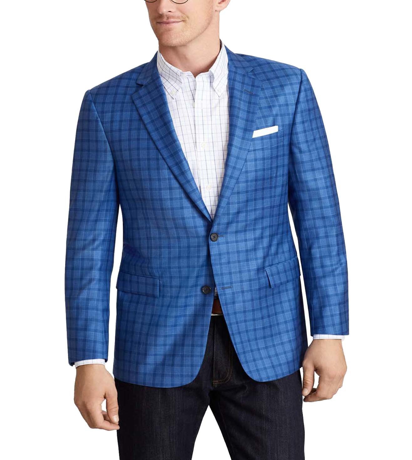 brooks brothers plaid blazer