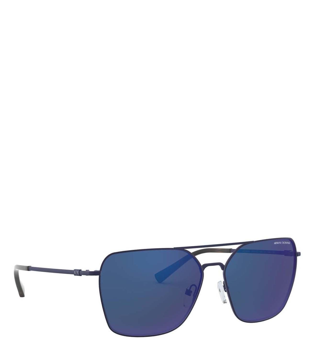 armani exchange sunglasses blue