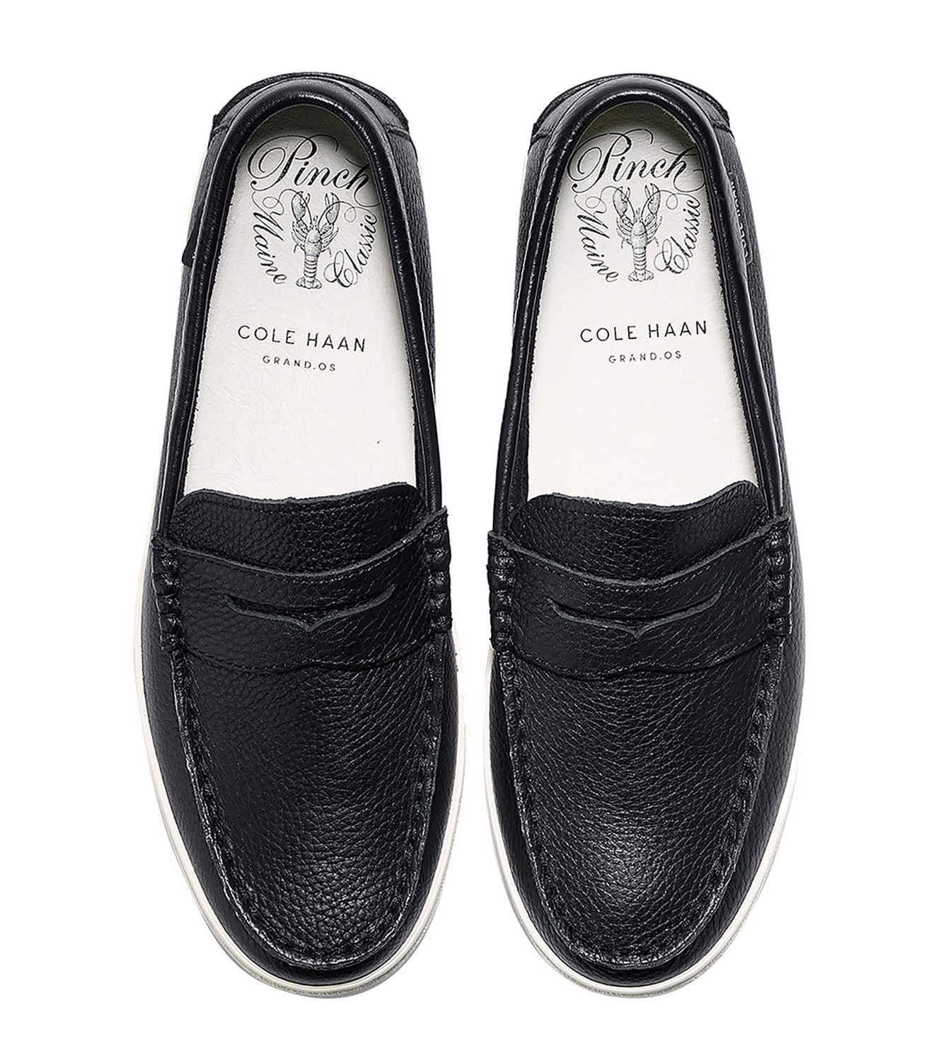 cole haan grand os black loafer