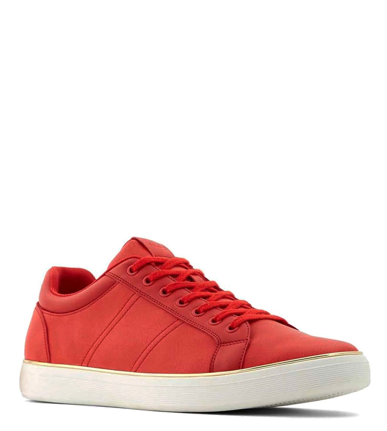 aldo red sneakers