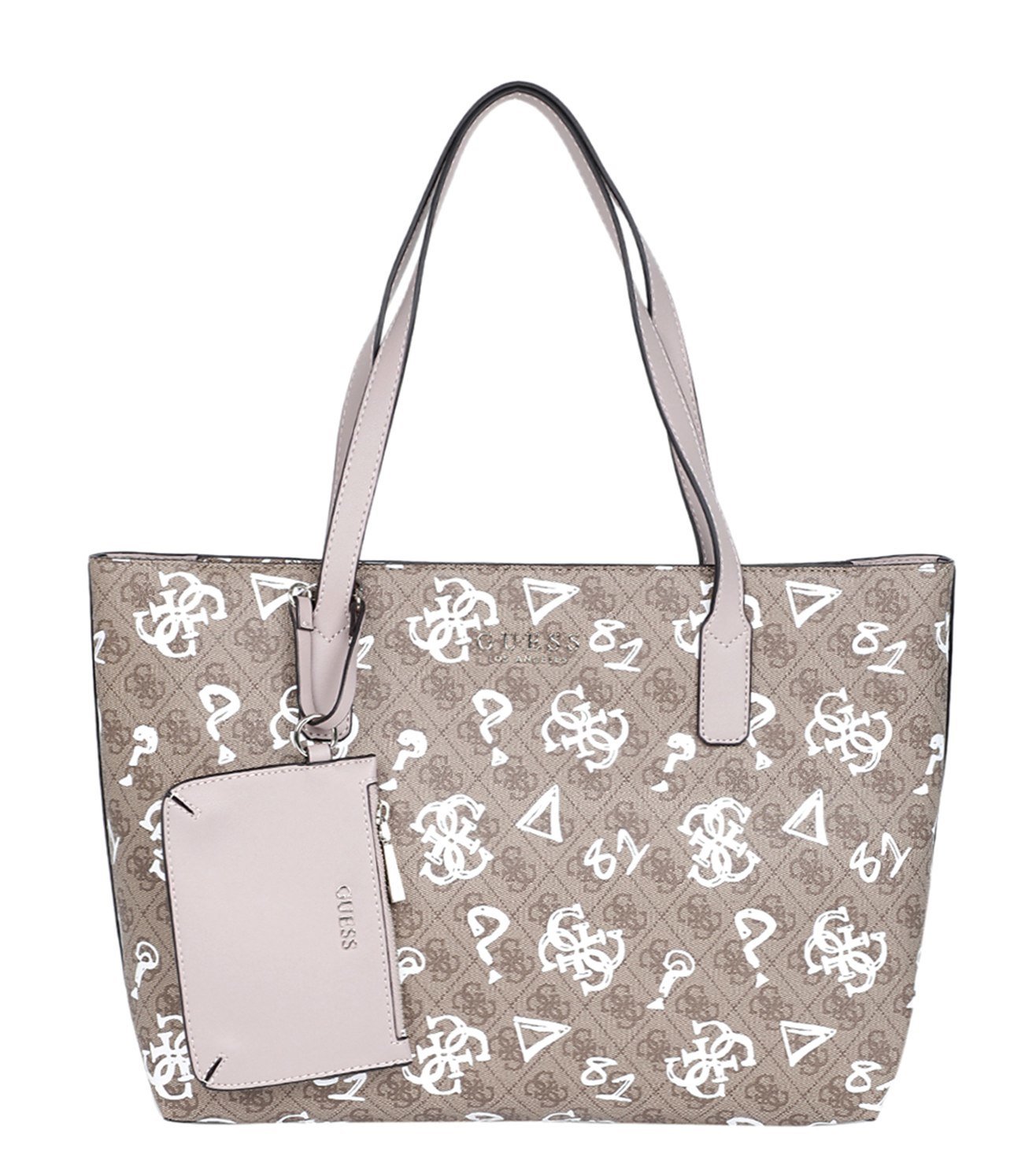 Buy Guess Graffiti Wilder Large Tote For Women Online Tata Cliq Luxury