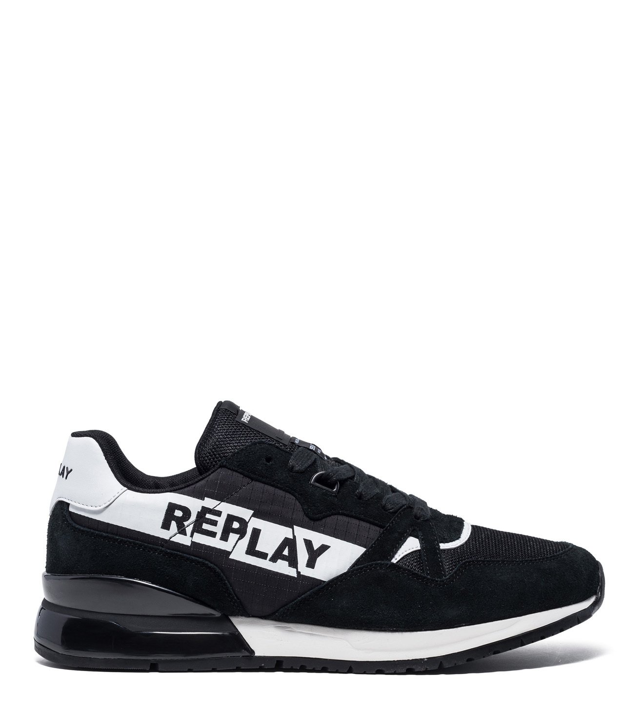 replay white sneakers