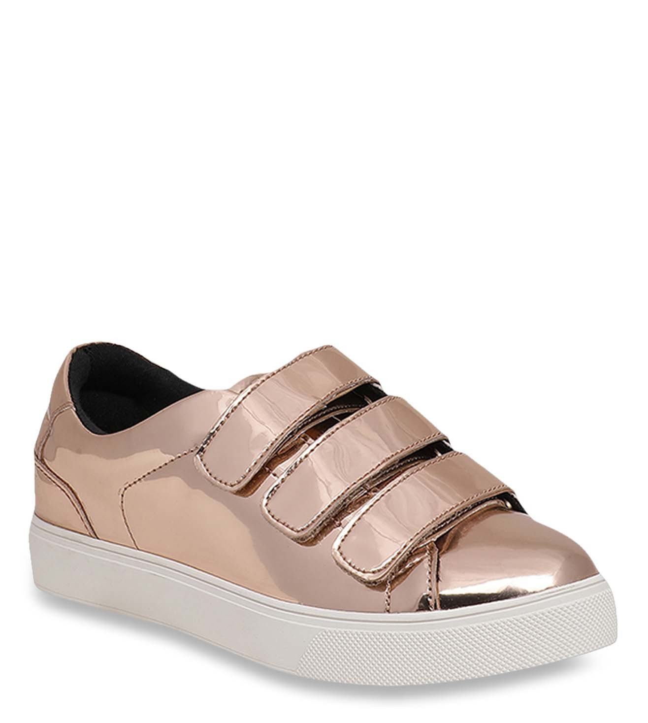 rose gold womens sneakers