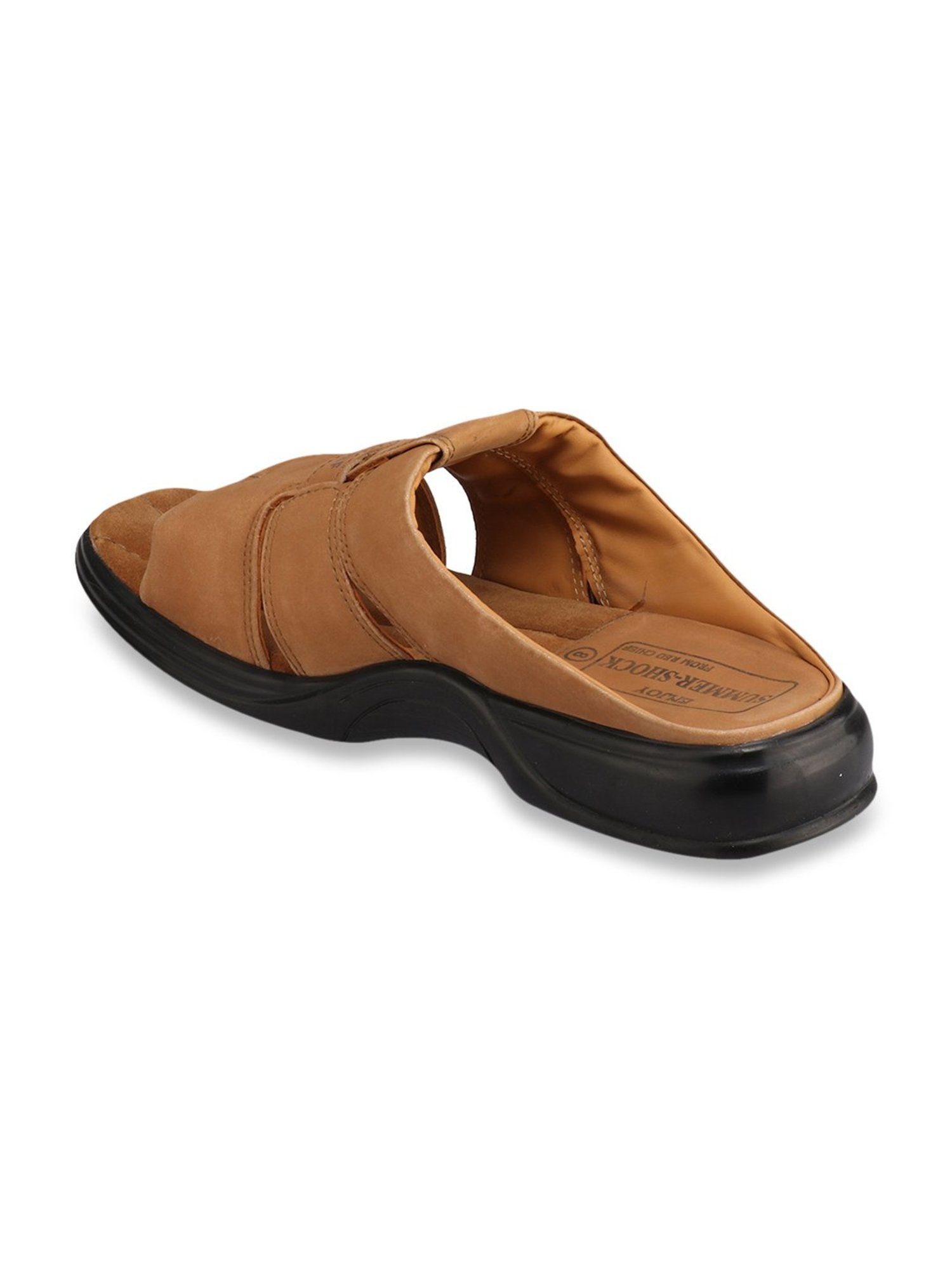 Buy Red Chief Rust Formal Sandals for 