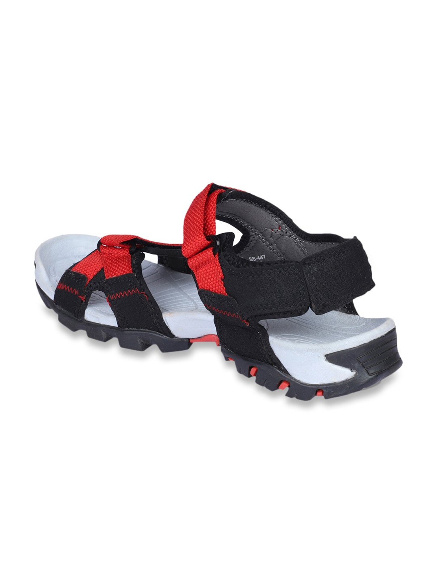 Sparx Men SS-447 Black Red Floater Sandals (SS0447G_BKRD_0007) : Amazon.in:  Fashion