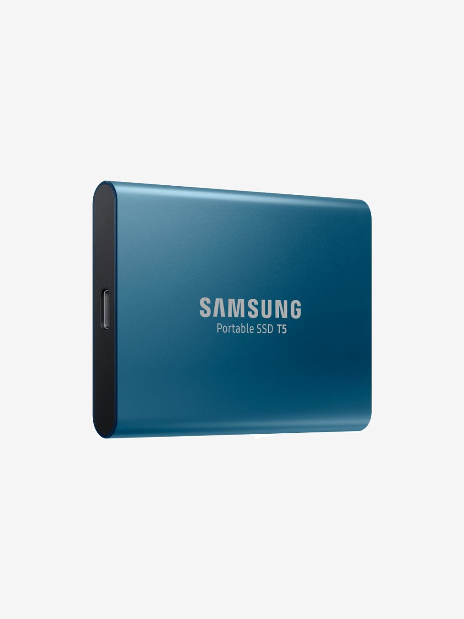 Opsætning bevæge sig ved siden af Buy Samsung 500 GB T5 Portable SSD (Alluring Blue) Online At Best Price @  Tata CLiQ