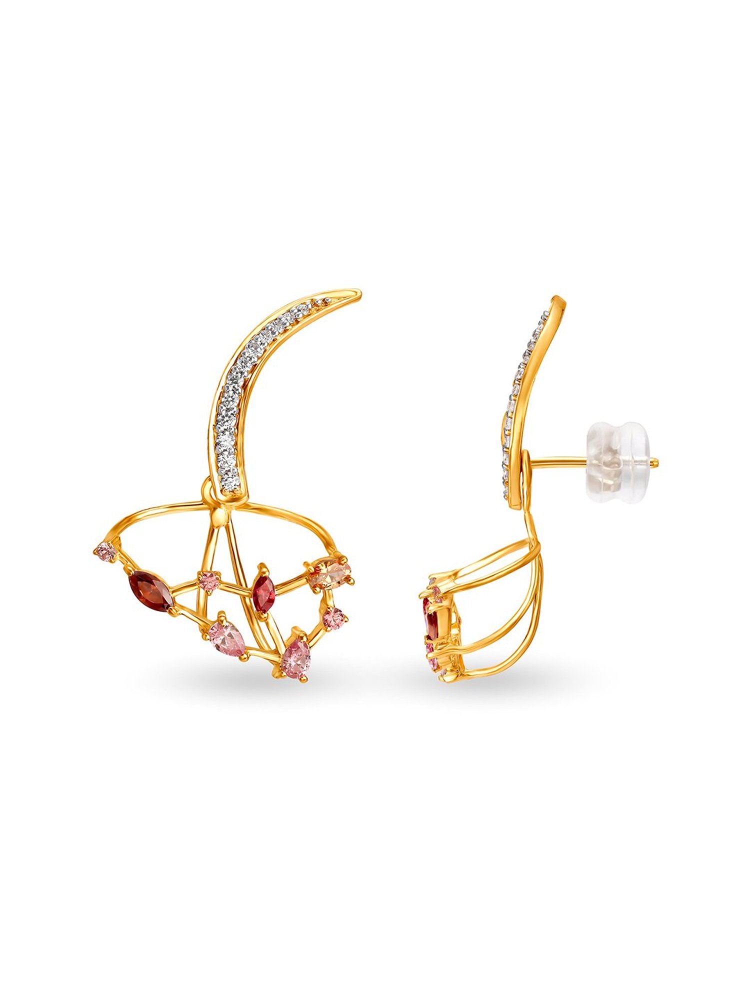 Buy Mia By Tanishq 14 kt Gold Earrings Online At Best Price @ Tata CLiQ