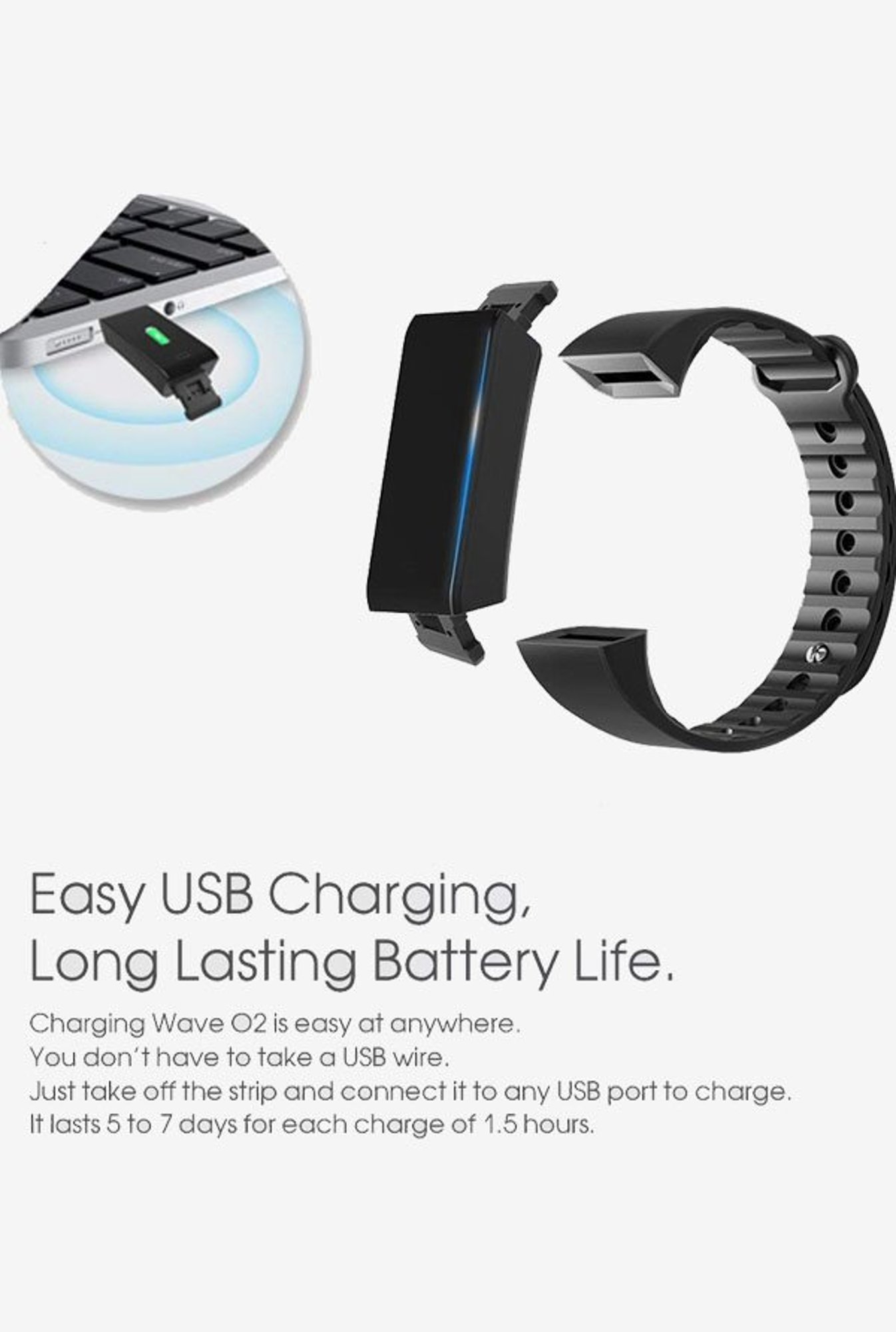 wave o2 smart band price