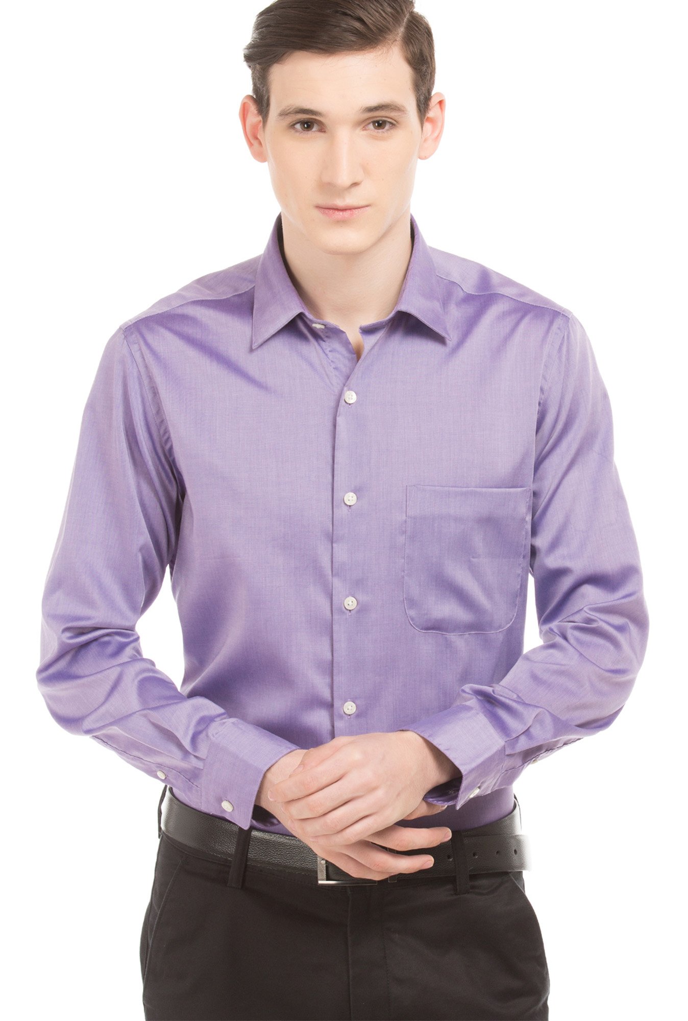 lavender formal shirt