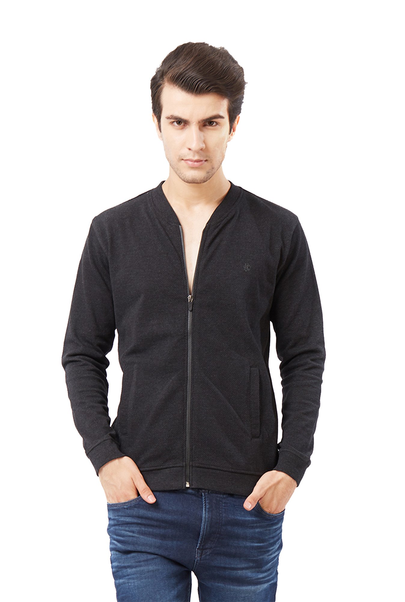 Buy Slim Fit Bomber Jacket