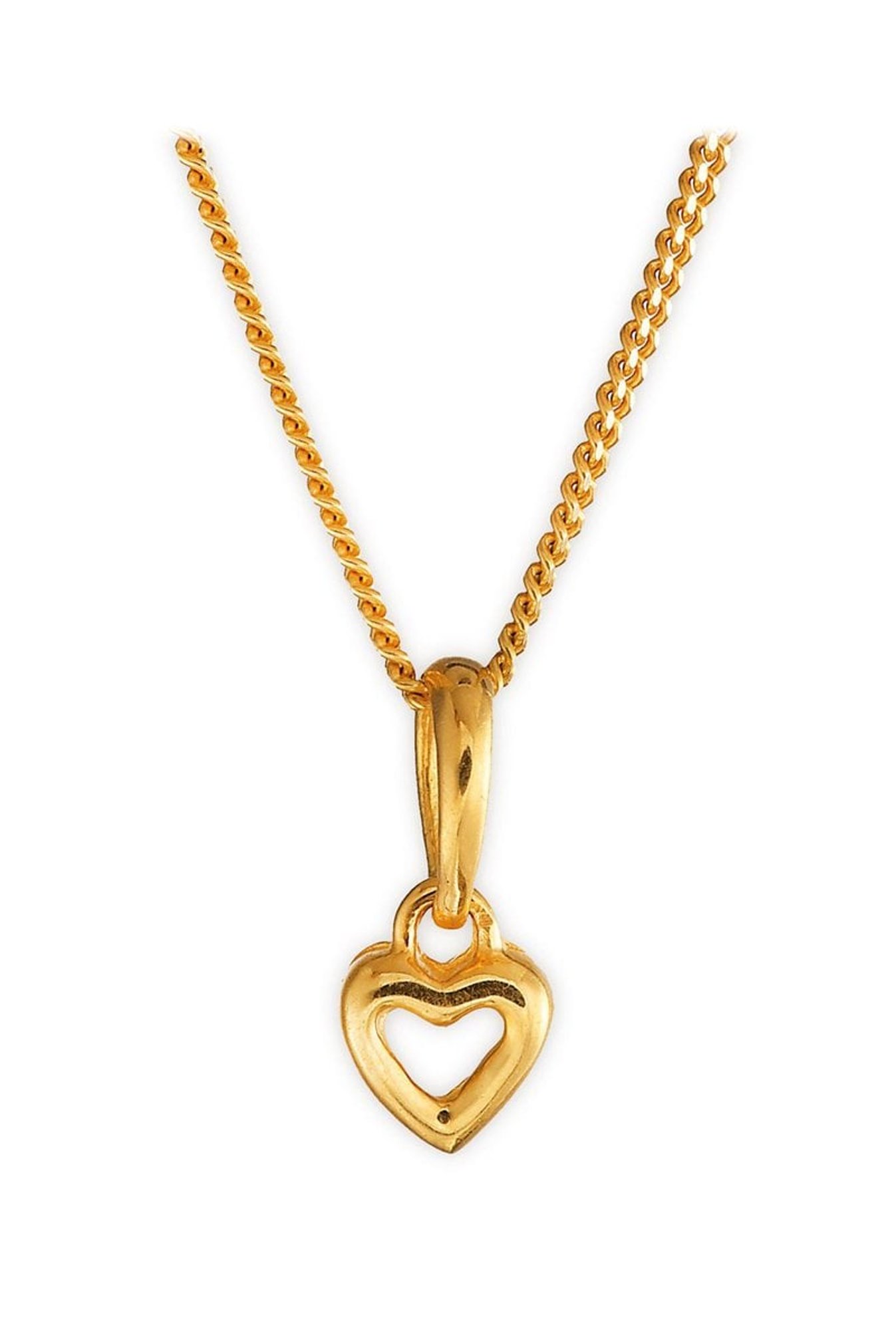 Heart shaped deals pendant tanishq