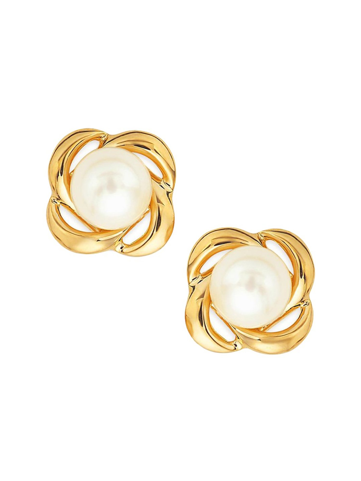Buy Tanishq 18 kt Gold Earrings Online 