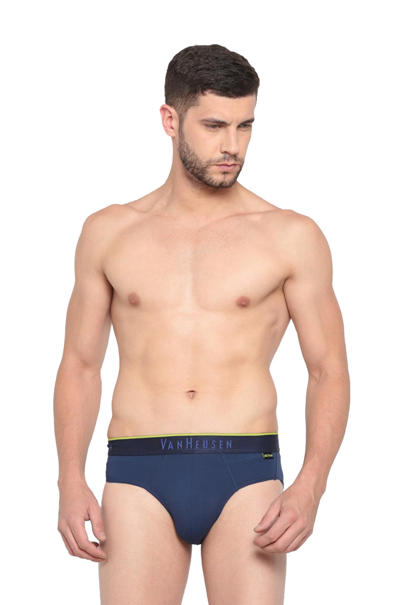 Buy Van Heusen Innerwear Men Swift Dry & Breathable AIR Series Active  Trunks - Medieval Blue online