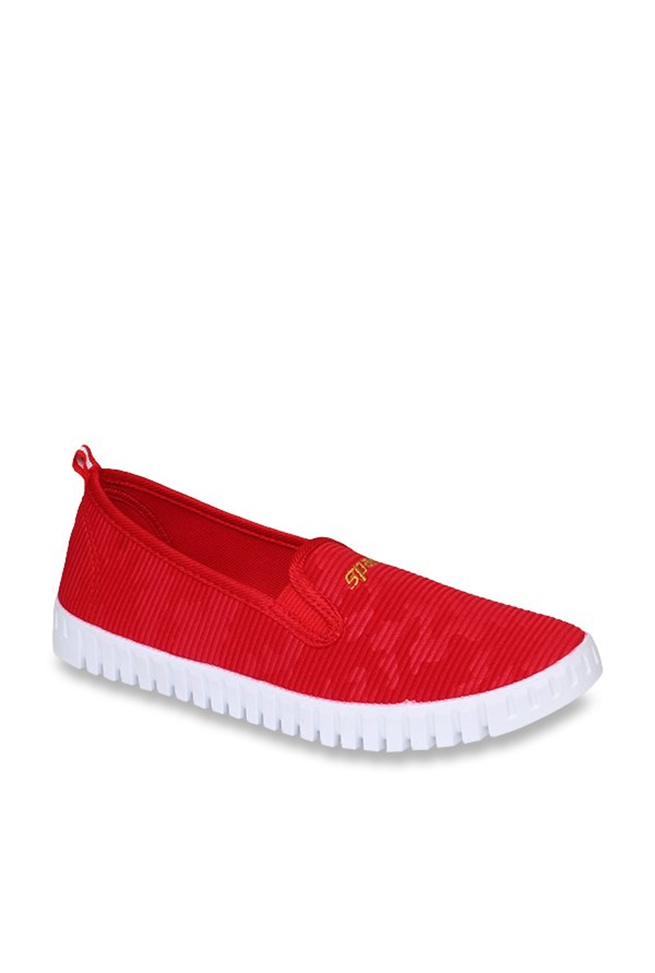 sparx red colour shoes