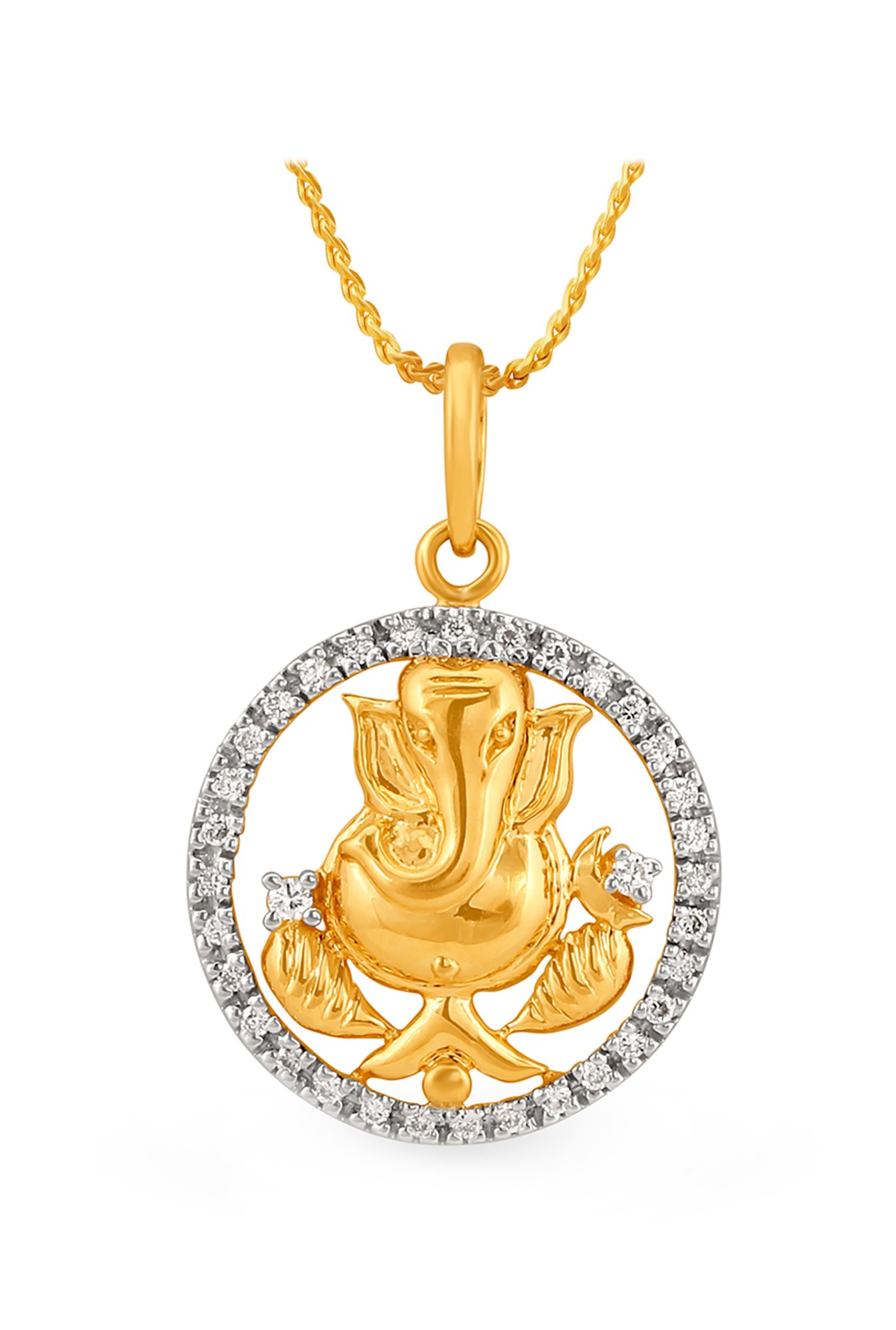 Buy Tanishq Lord Ganesha 18 kt Gold \u0026 