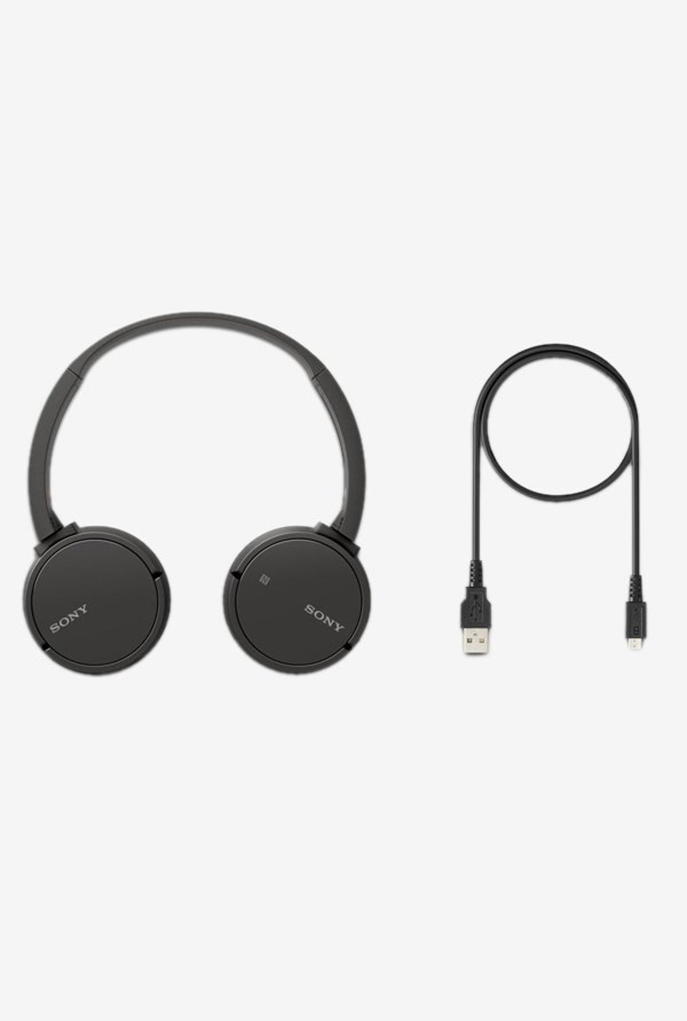 Buy Sony WH CH500 On the Ear Bluetooth Headphones with Mic Black