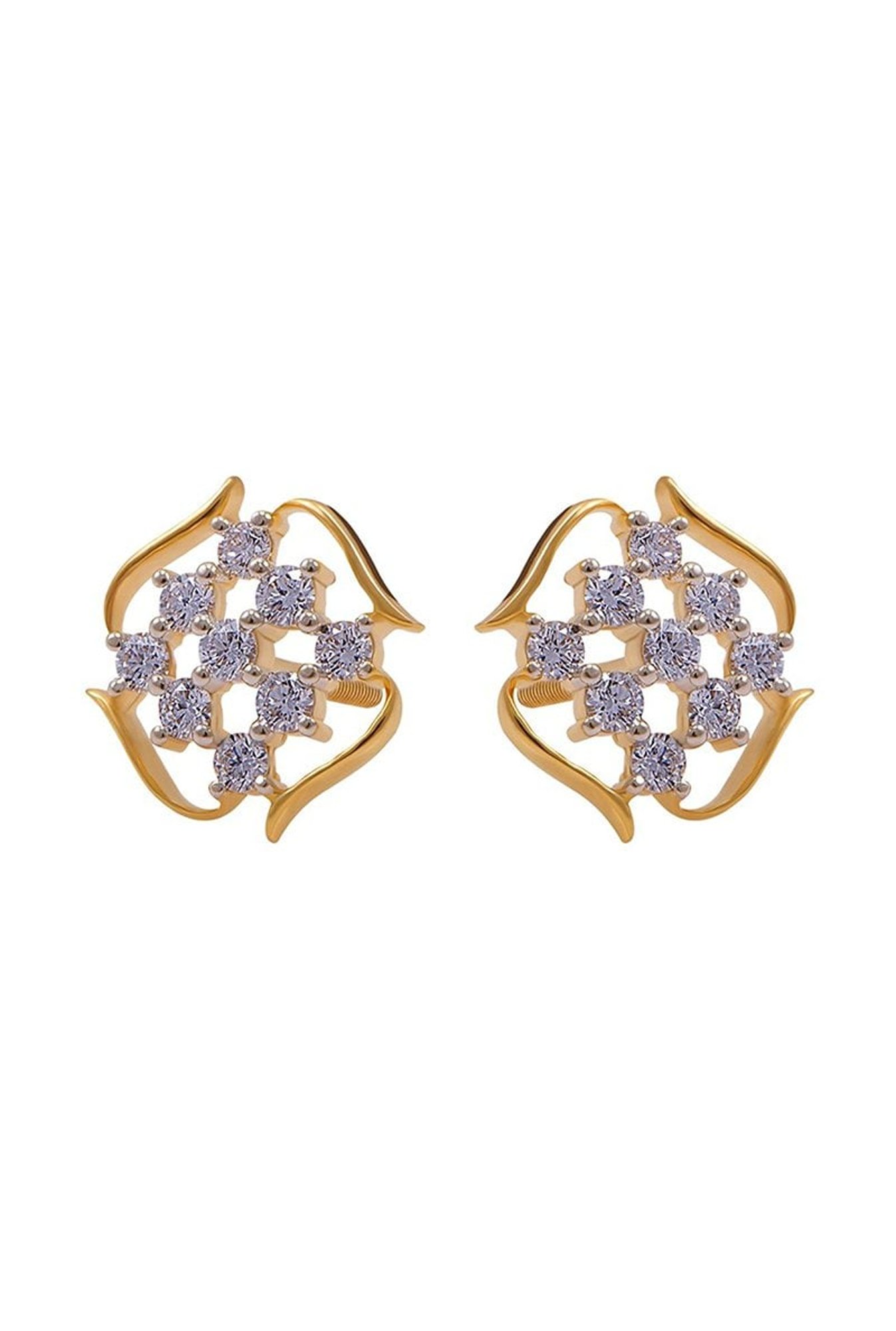 Joyalukkas Pride Diamond Yellow Gold 18kt Stud Earring Price in India - Buy  Joyalukkas Pride Diamond Yellow Gold 18kt Stud Earring online at  Flipkart.com