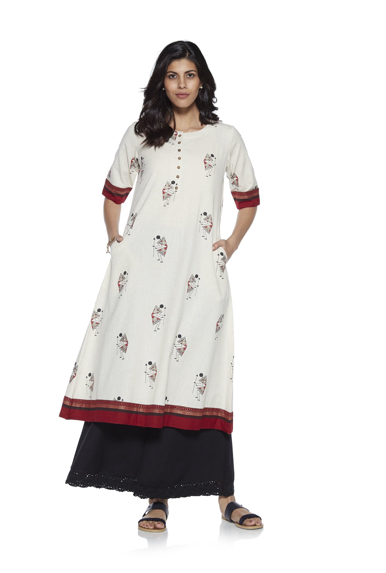 warli print kurti