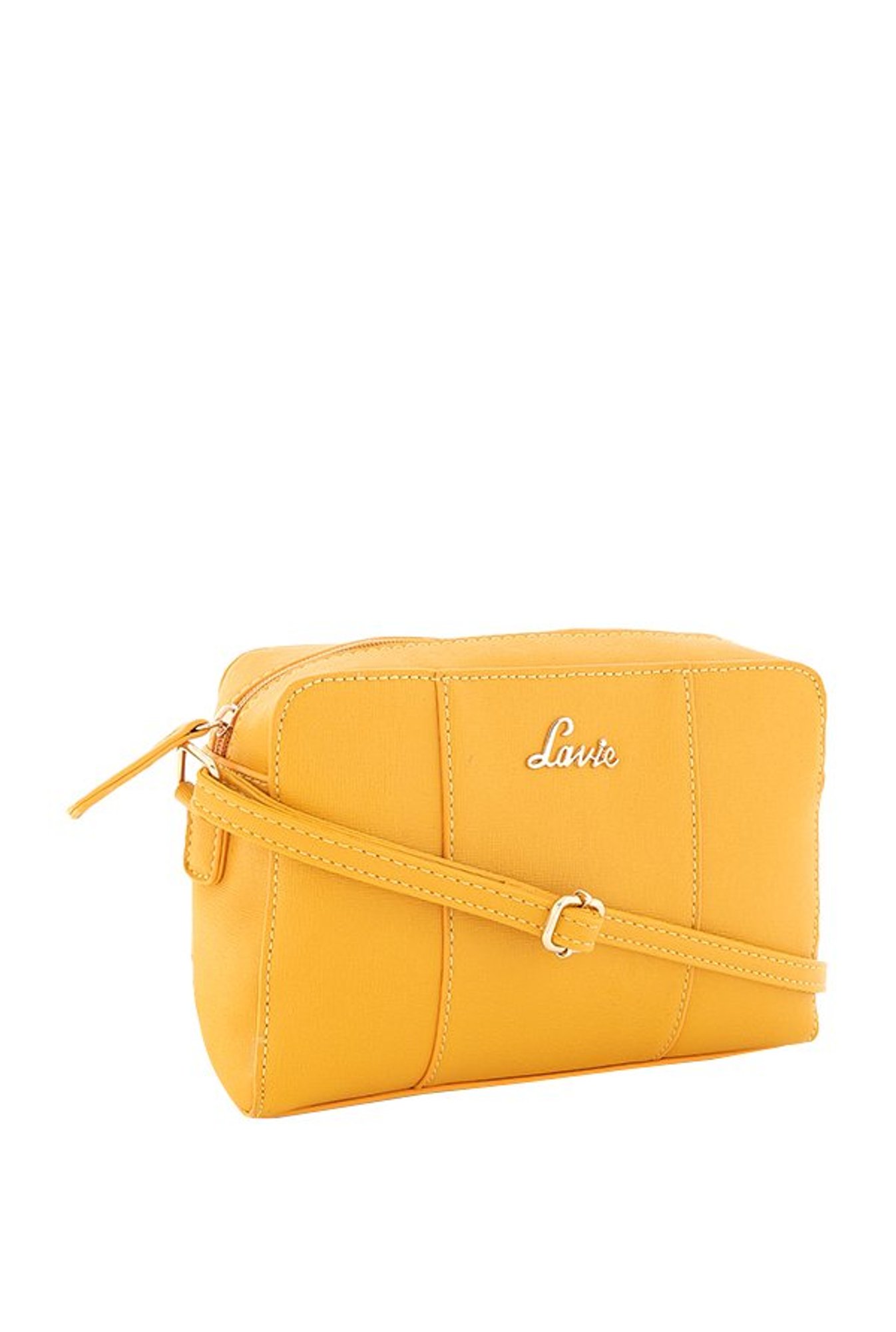 lavie mustard yellow sling bag