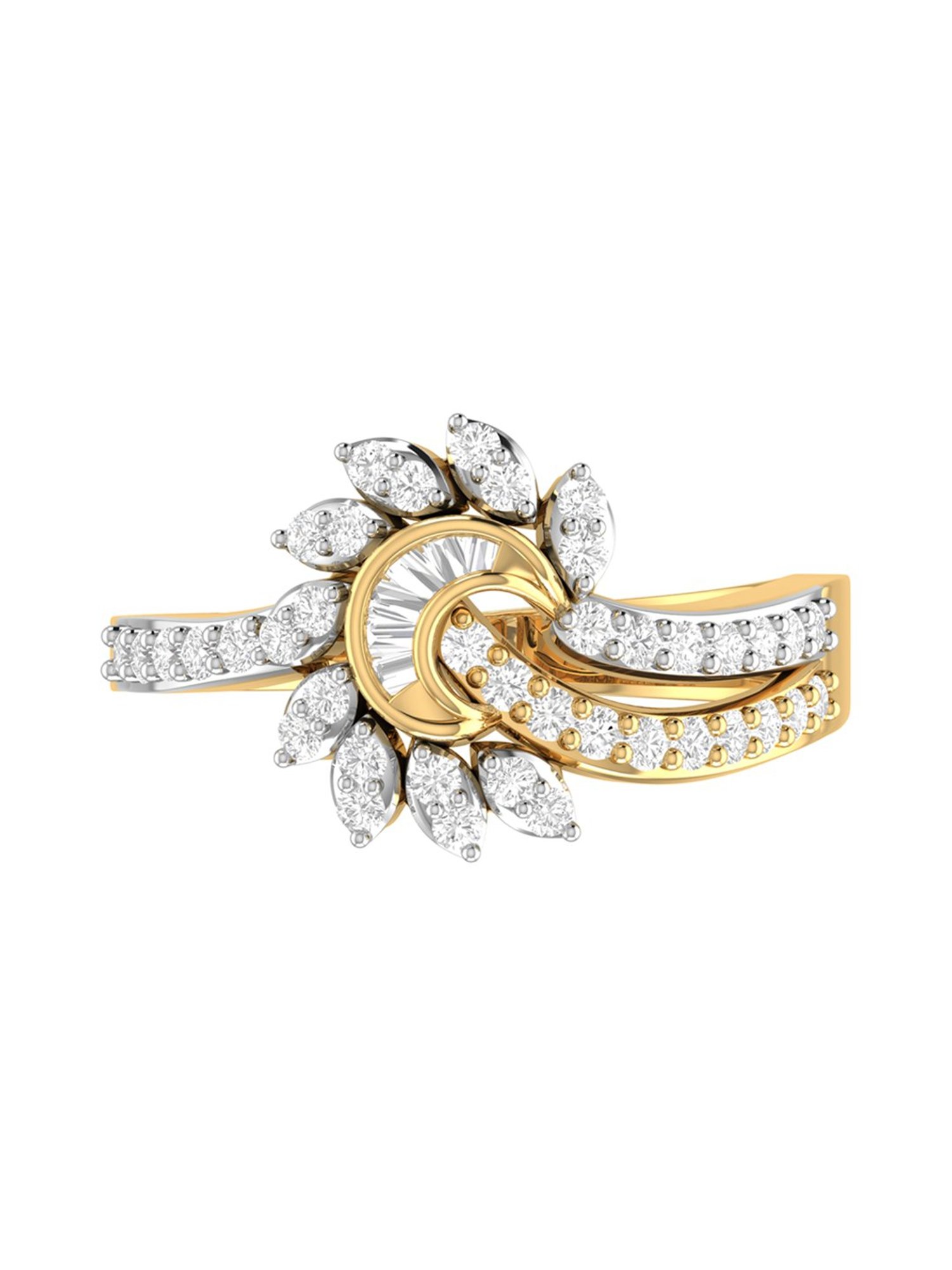 Engagement Rings Designs Online In India| PC Chandra Jewellers