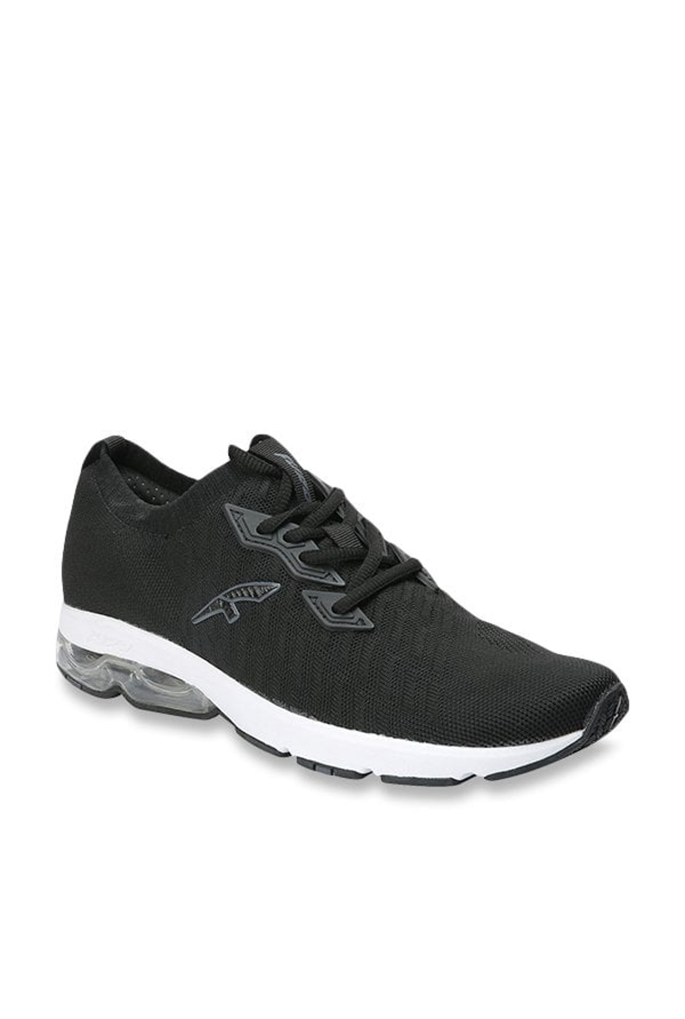 Red chief best sale black sports shoes