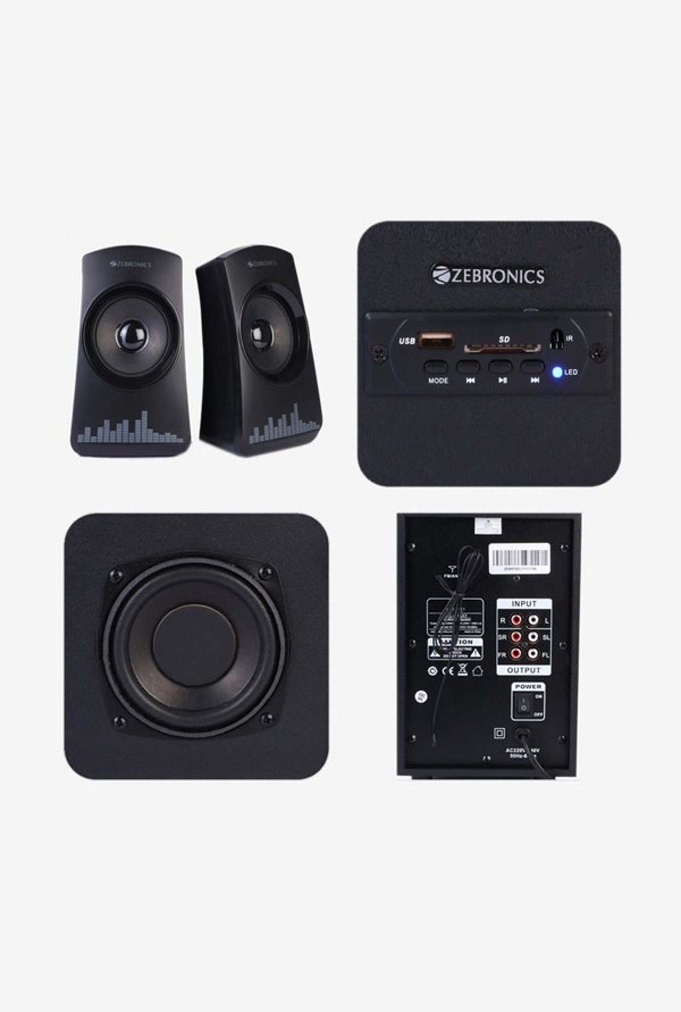 Zeb Feel Home Theater Speakers Zebronics Buy Zebronics Feel