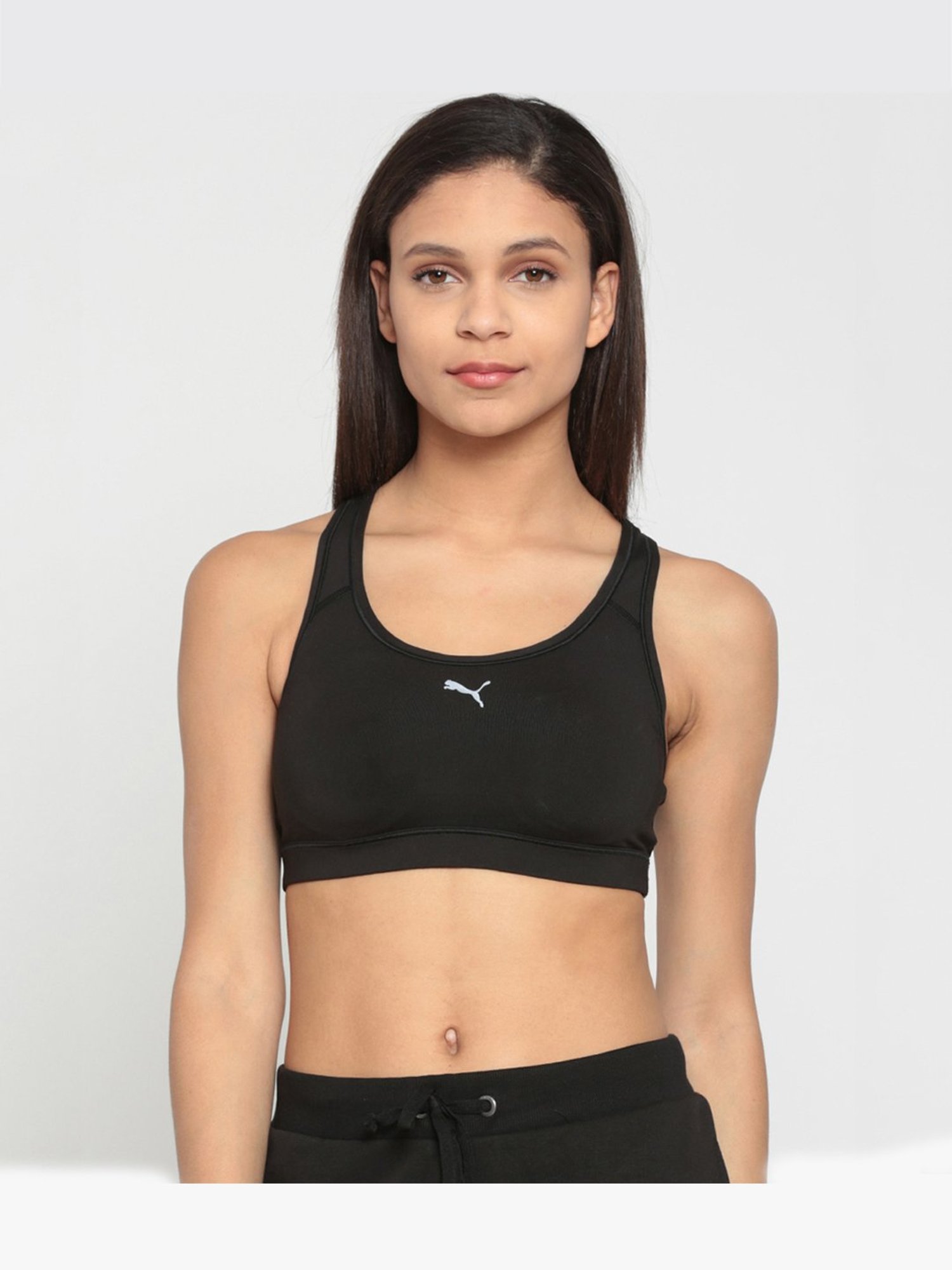 puma padded sports bra