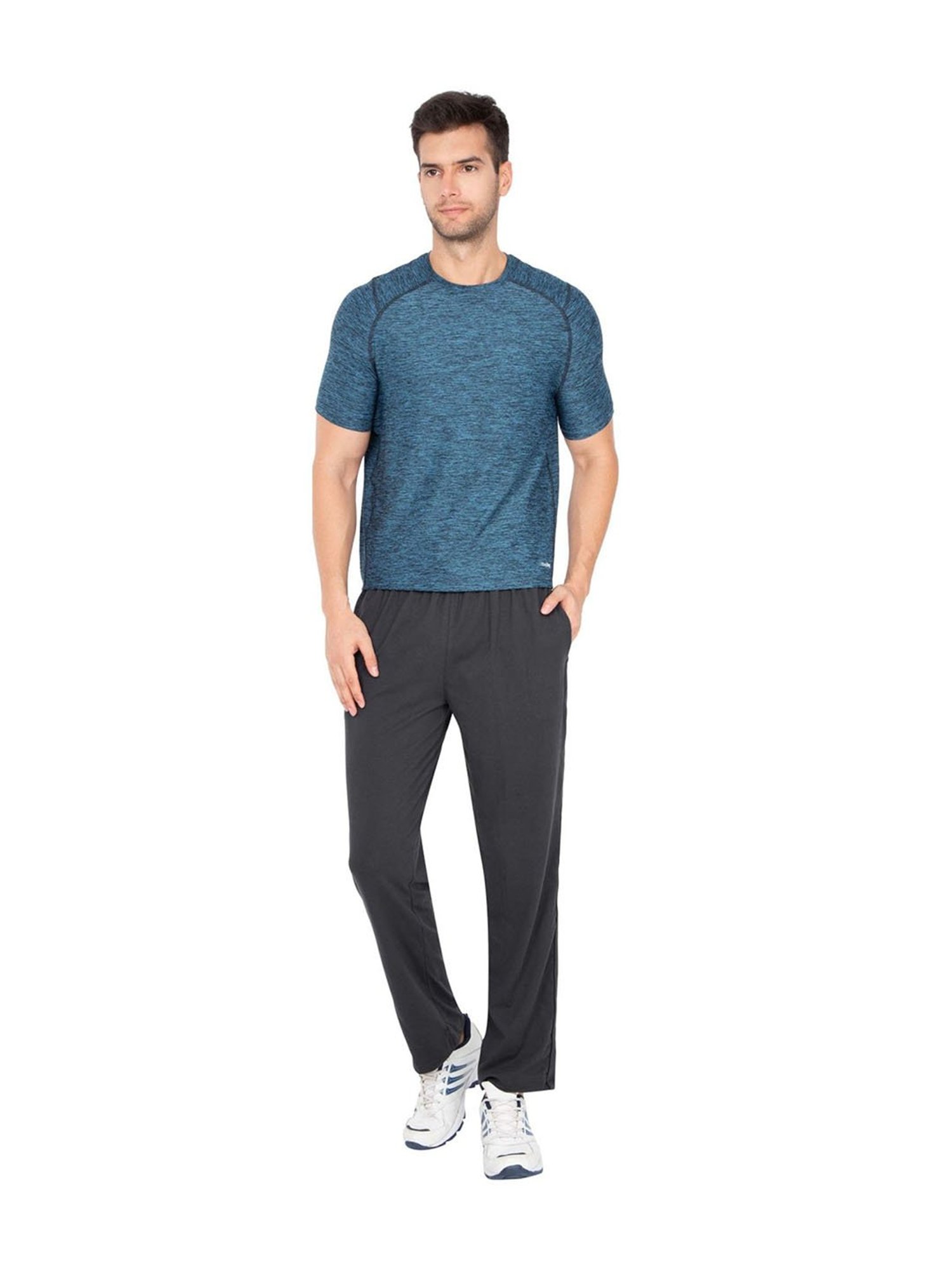 JOCKEY 9500 Solid Men Grey Track Pants - Buy JOCKEY 9500 Solid Men Grey Track  Pants Online at Best Prices in India | Flipkart.com