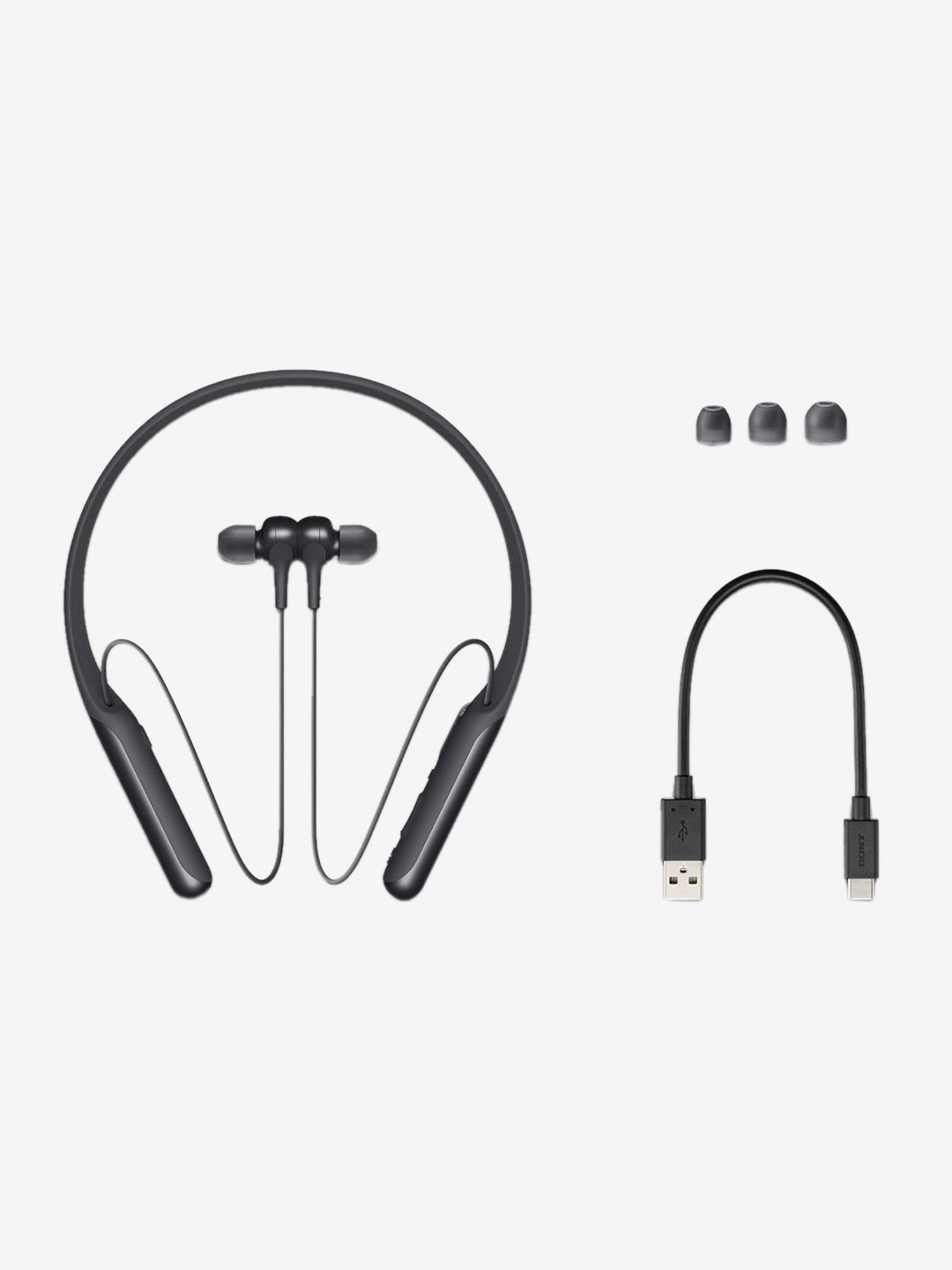 Buy Sony WI C600N Bluetooth Earphones with Mic Black Online At