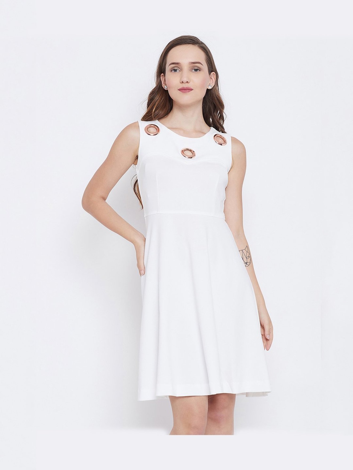 madame white dress