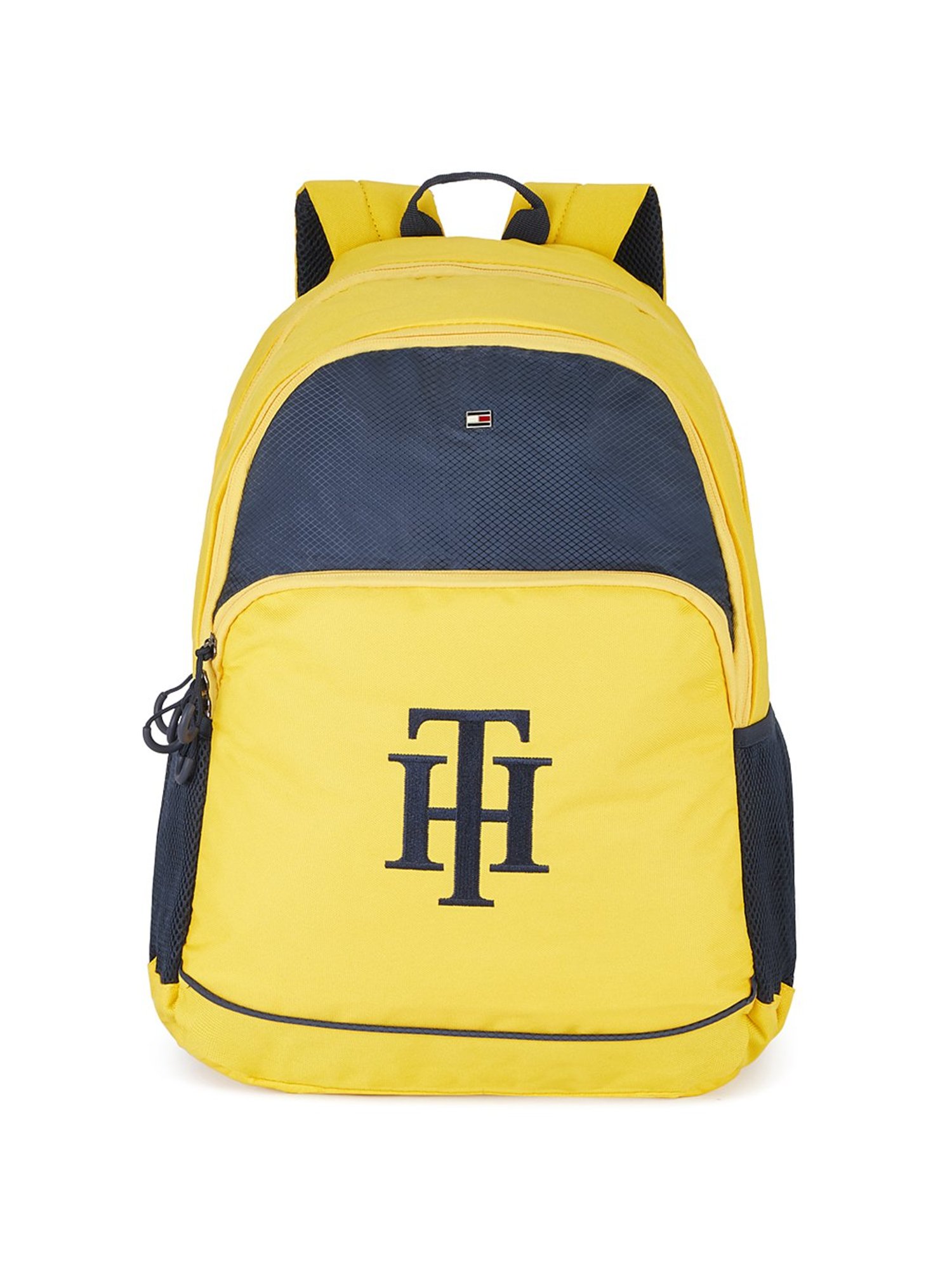 tommy hilfiger yellow backpack