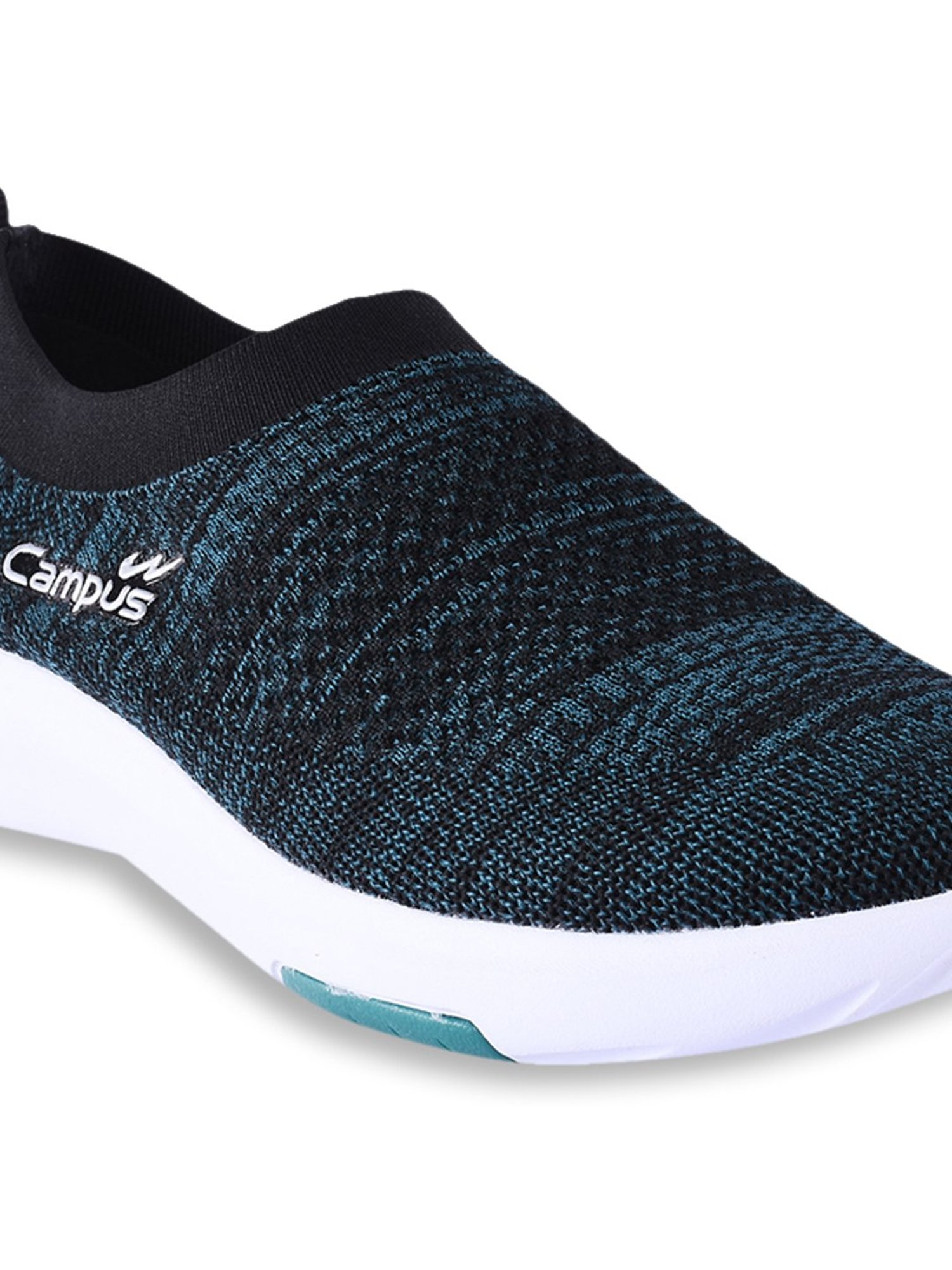 Blue \u0026 Black Running Shoes from Campus 