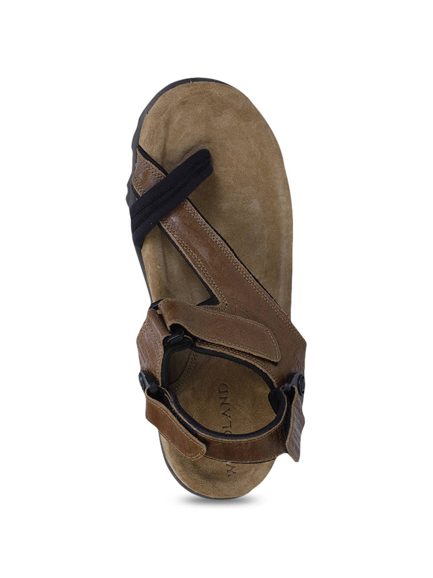 Woodland Brand Mens Casual Backstrap Sandal GD 3249119 (Khaki) :: RAJASHOES