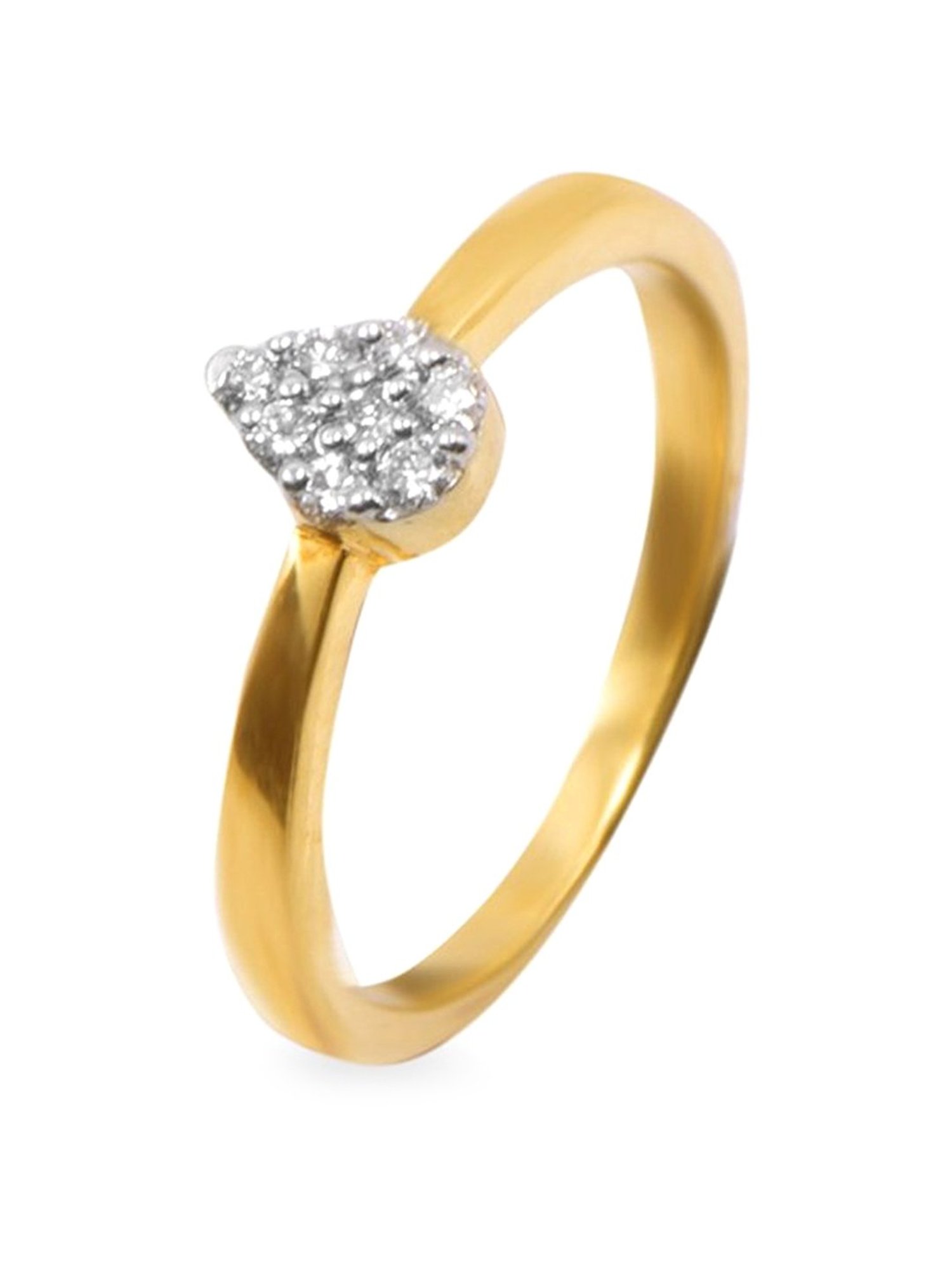 Joyalukkas Diamond Ring 18kt Yellow Gold ring Price in India - Buy  Joyalukkas Diamond Ring 18kt Yellow Gold ring online at Flipkart.com