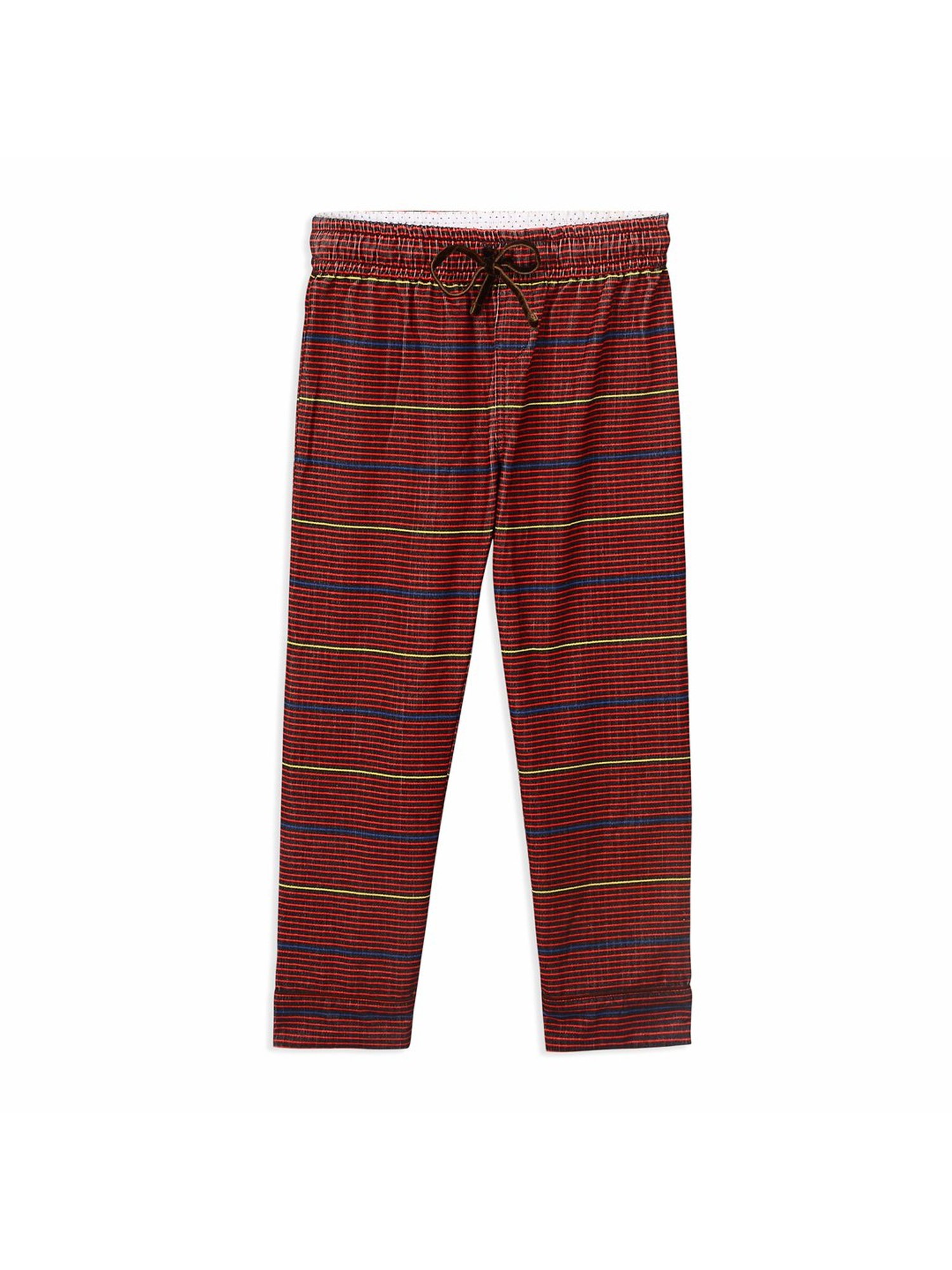 maroon striped pants