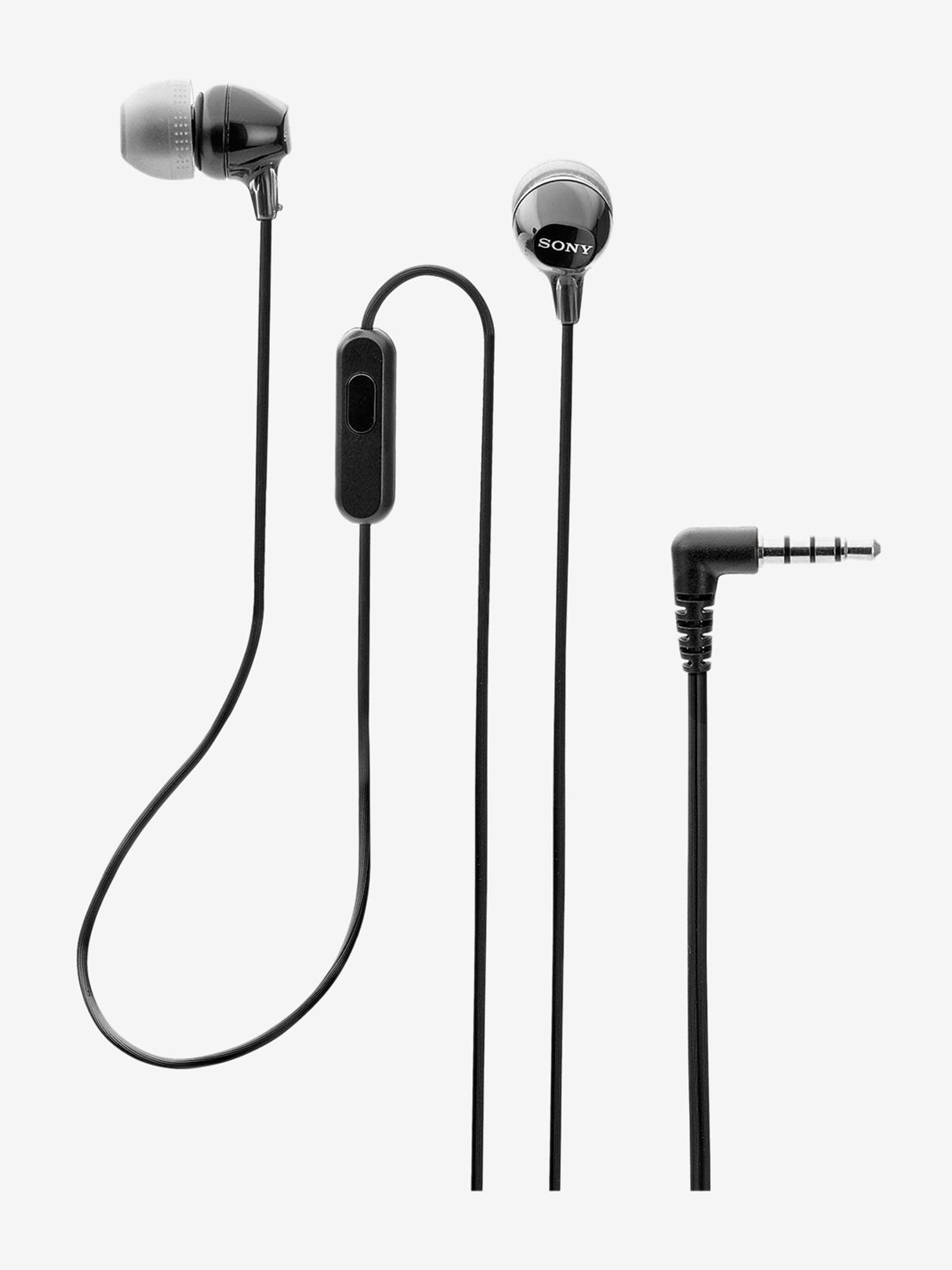 Buy Sony MDR EX14AP Wired Earphones with Mic Black Online At