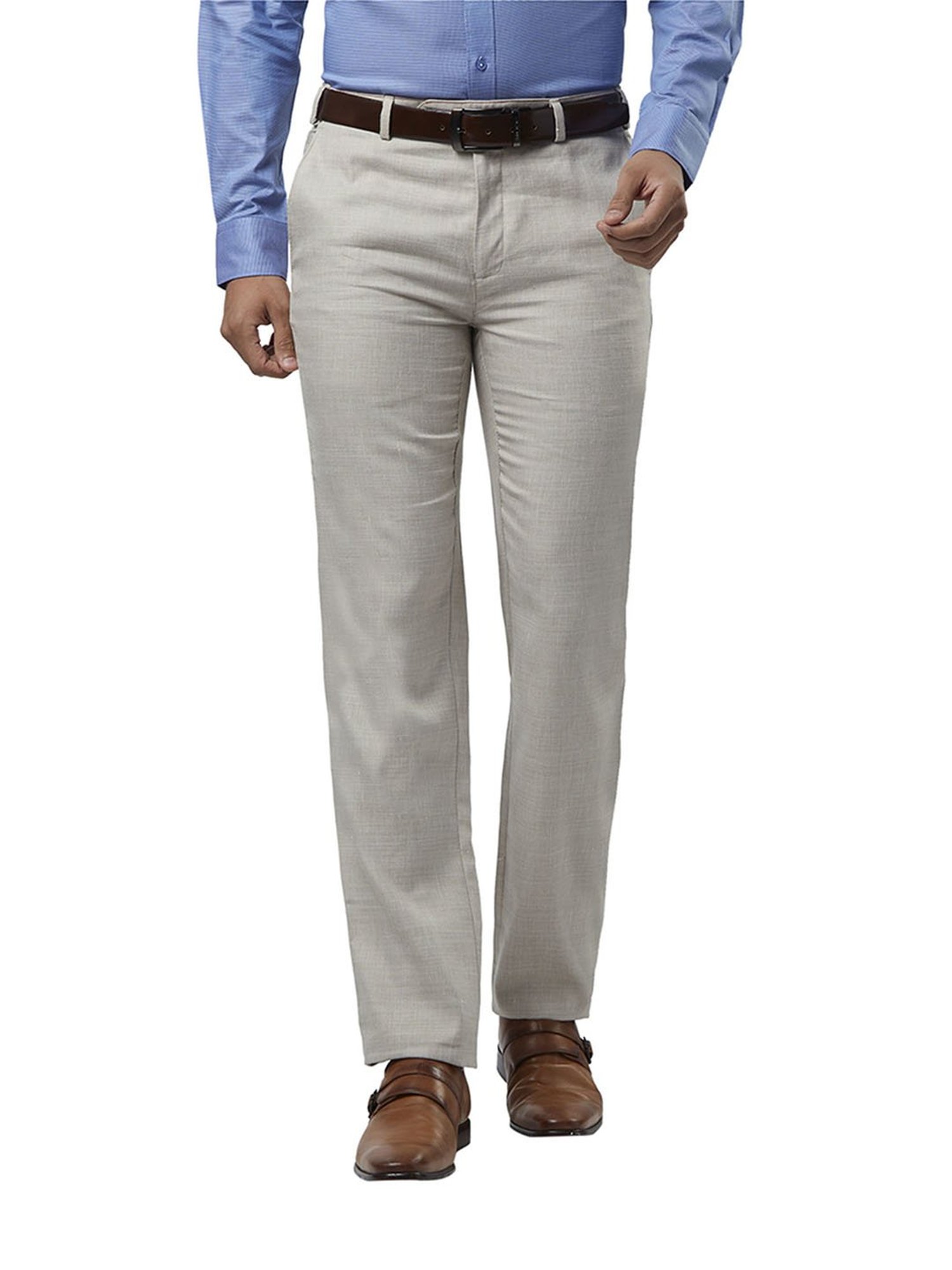 Buy online Mid Rise Flat Front Trousers Formal Trouser from Bottom Wear for  Men by Mancrew for 569 at 64 off  2023 Limeroadcom