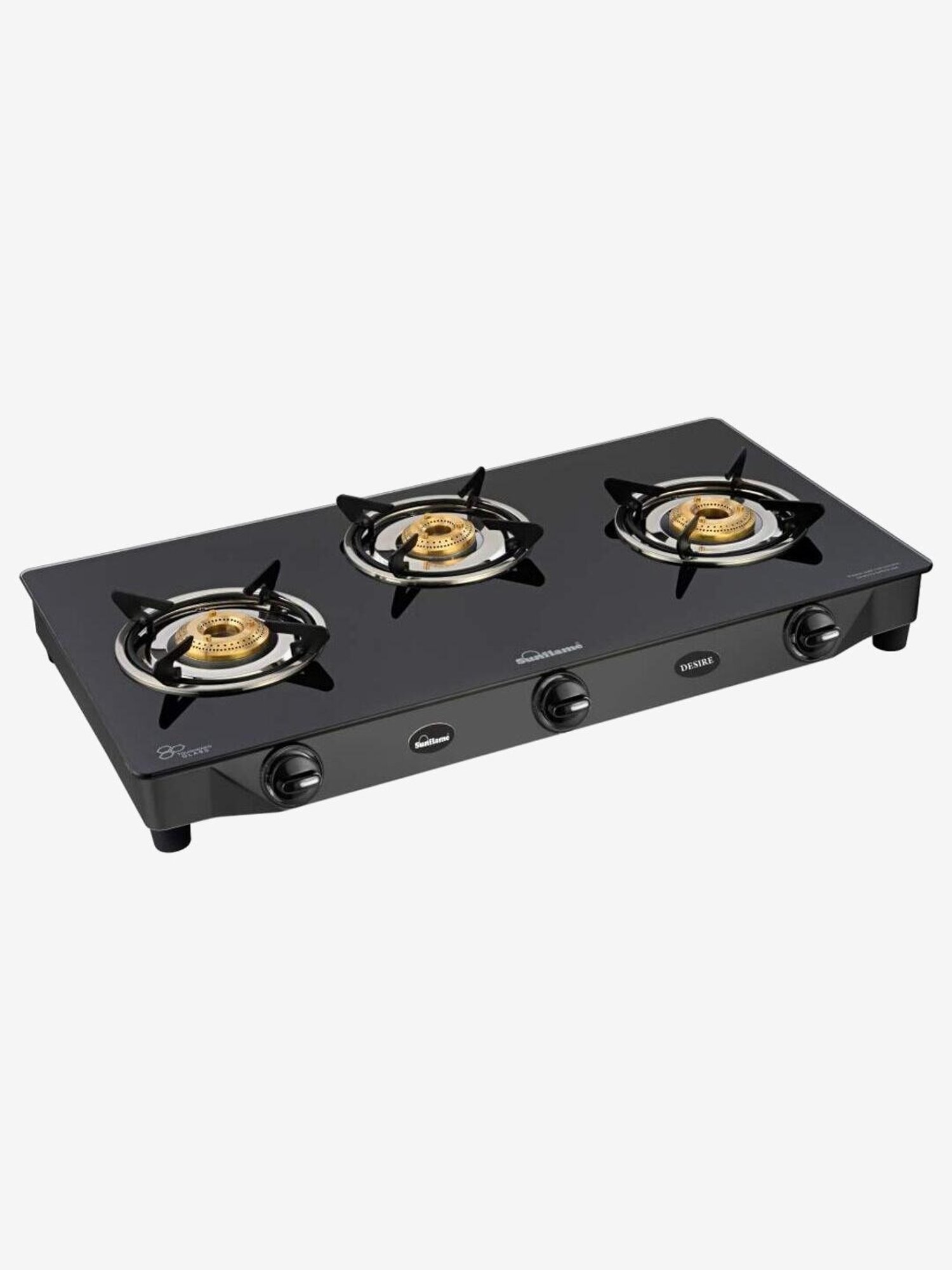 Sunflame Desire GT 3 Burners Gas Stove (Black)SunflameElectronics
